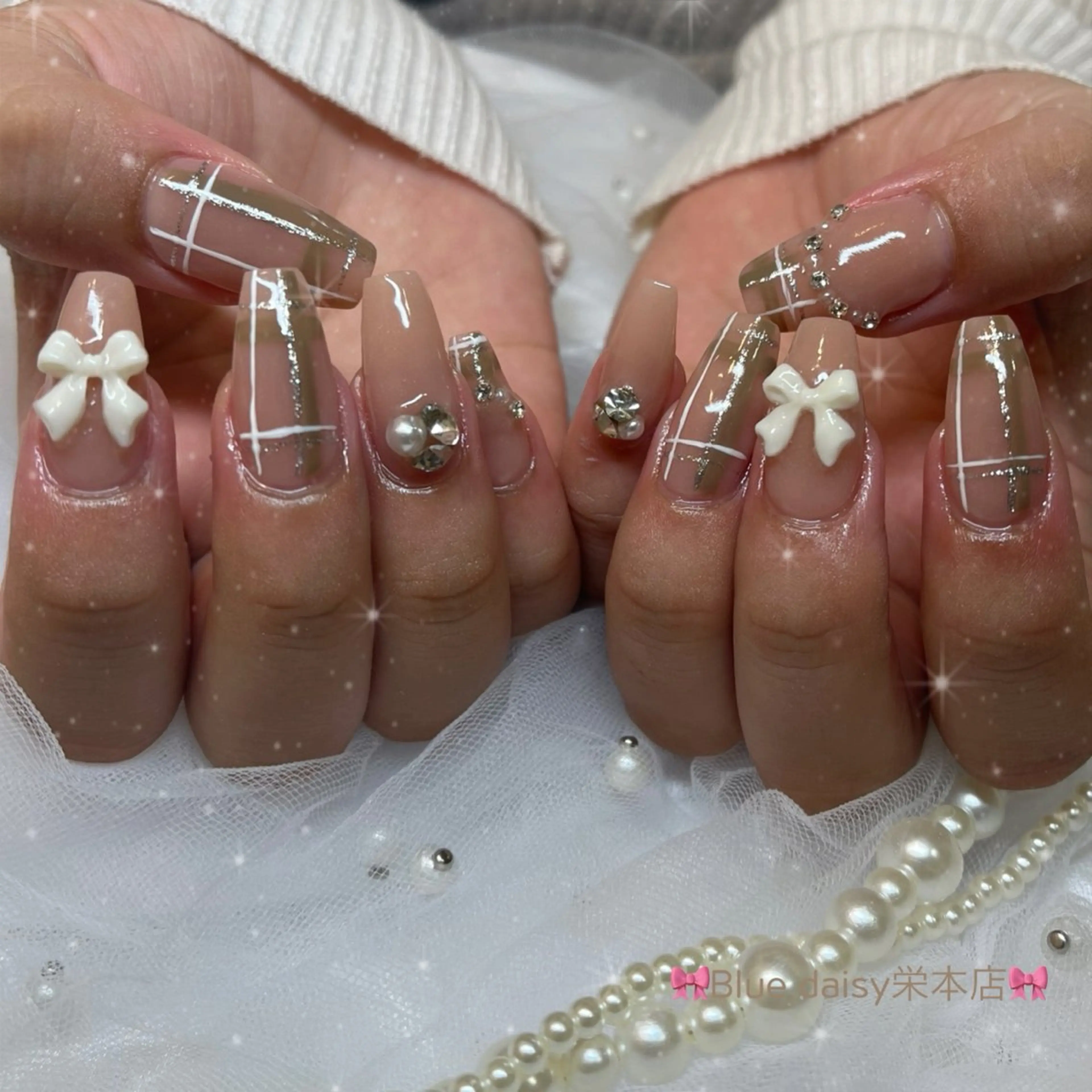 ネイル ハンドネイル ブルーデイジー栄本店所属・BlueDaisy 栄本店のネイルデザイン