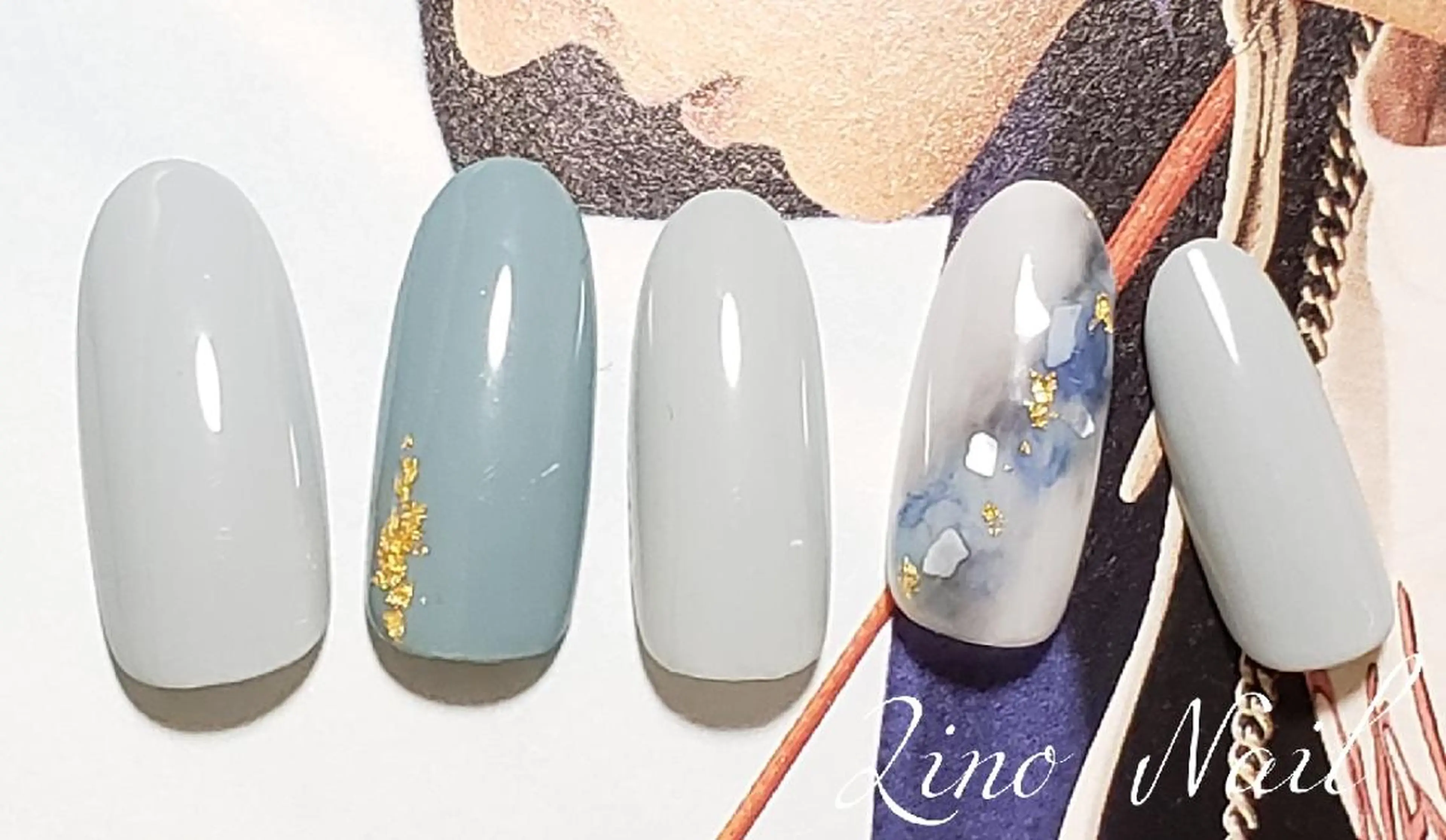 ネイル シンプルネイル Lino Nailのネイルデザイン