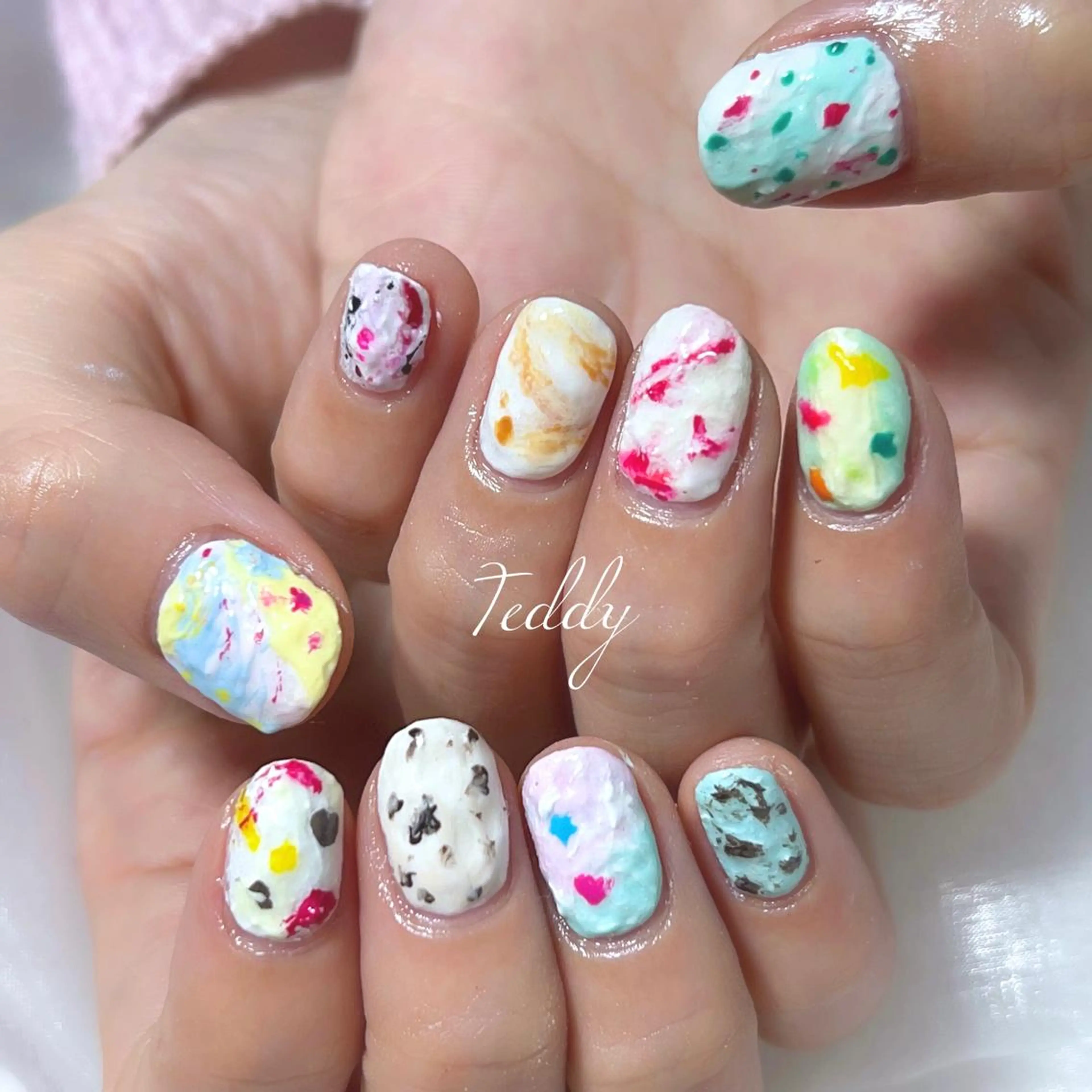 ネイル ハンドネイル ERINA ♥のネイルデザイン