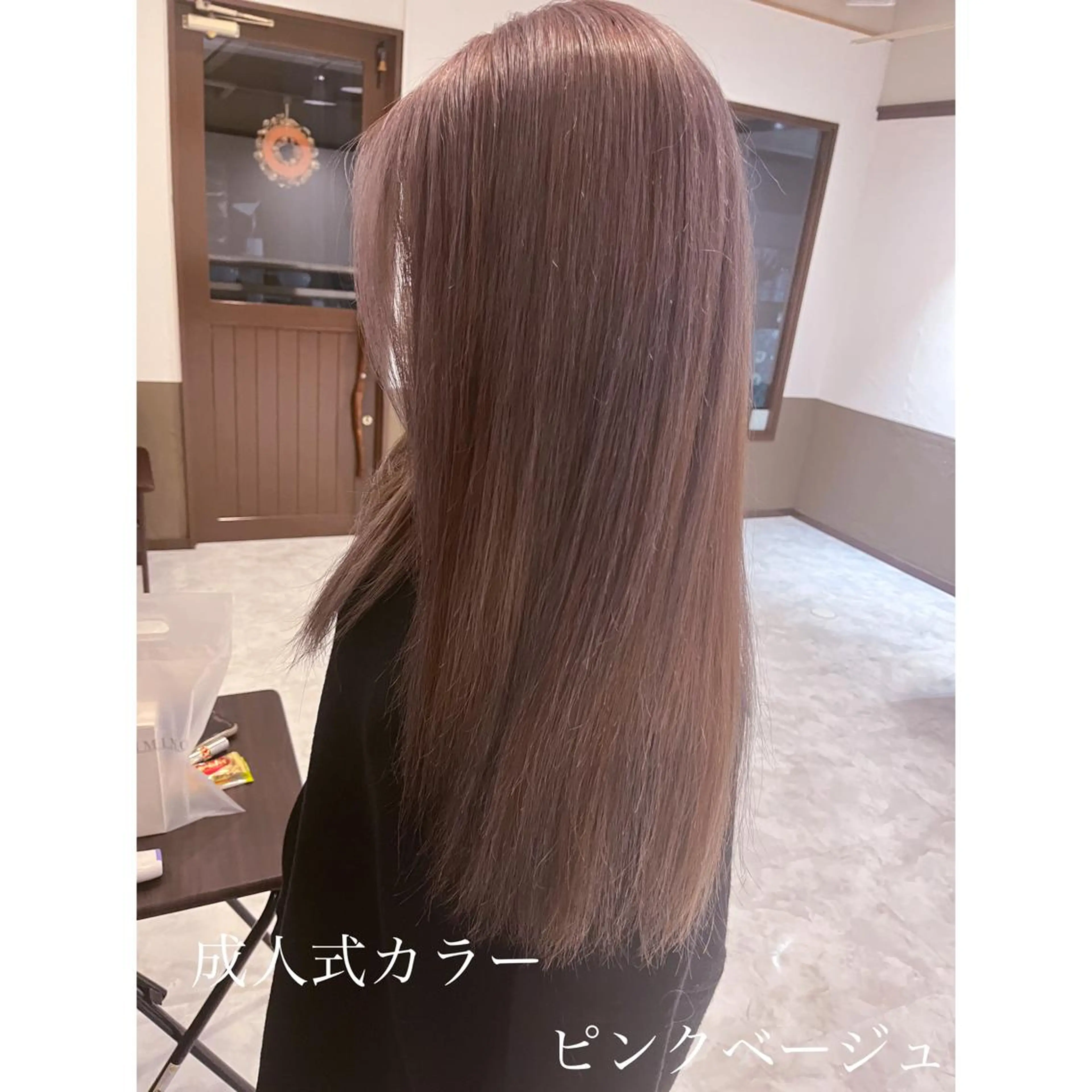 ✂︎イメチェン前髪カット＋透明感カラー＋濃縮炭酸トリートメントの写真