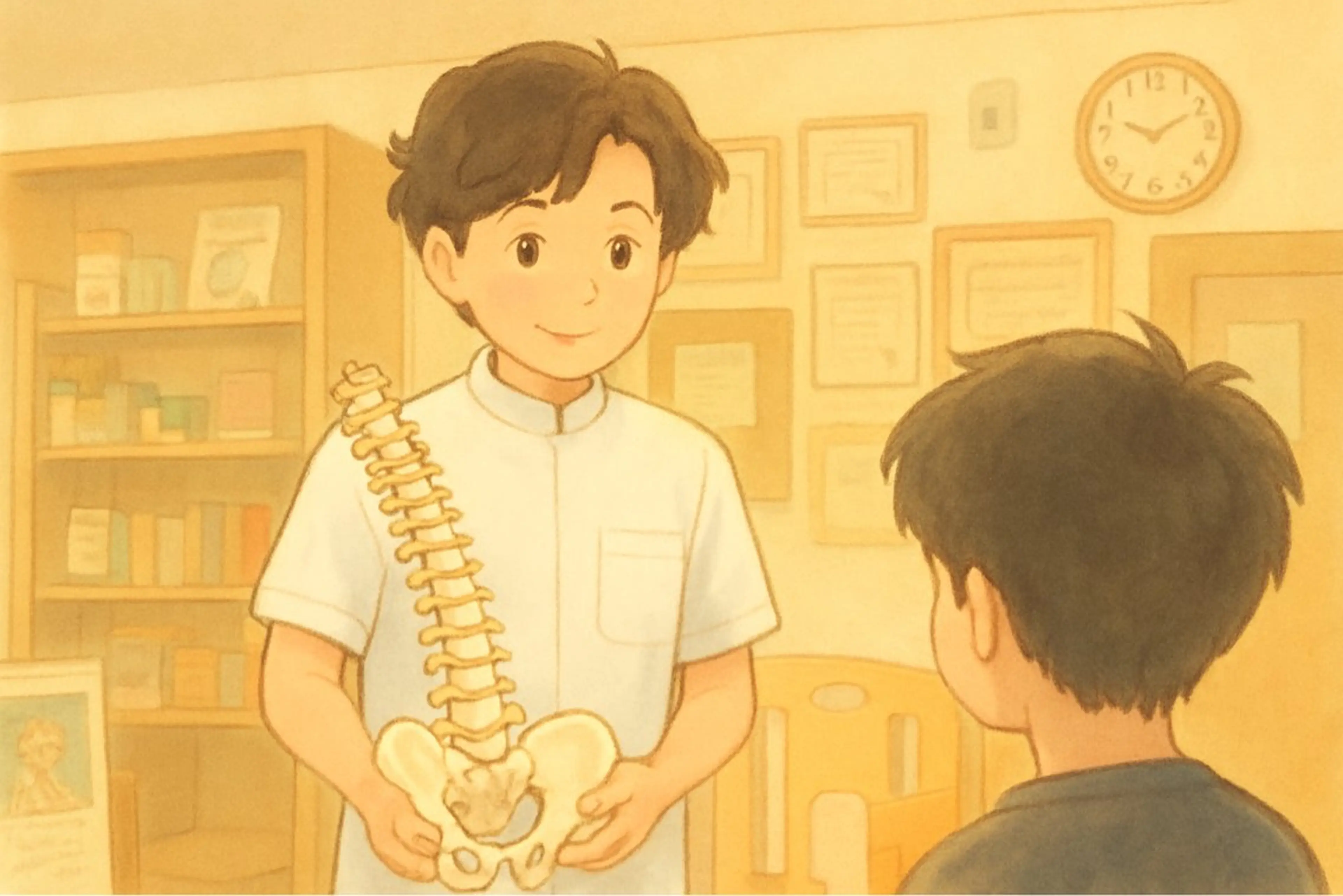 【新規】カイロプラクティック施術（骨格調整）の写真