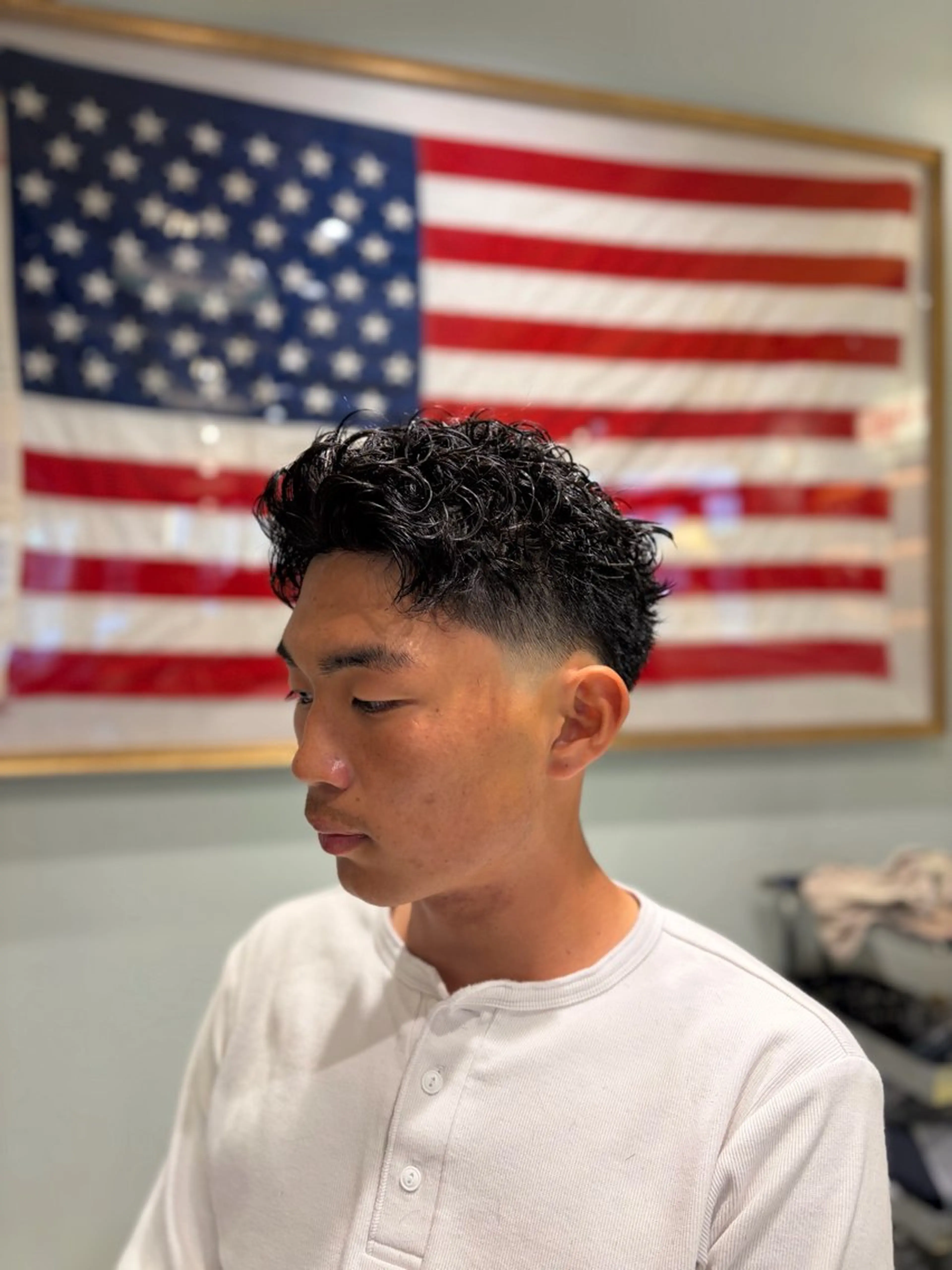 ショート ショートヘア カット パーマ 鈴木 航のヘアスタイル