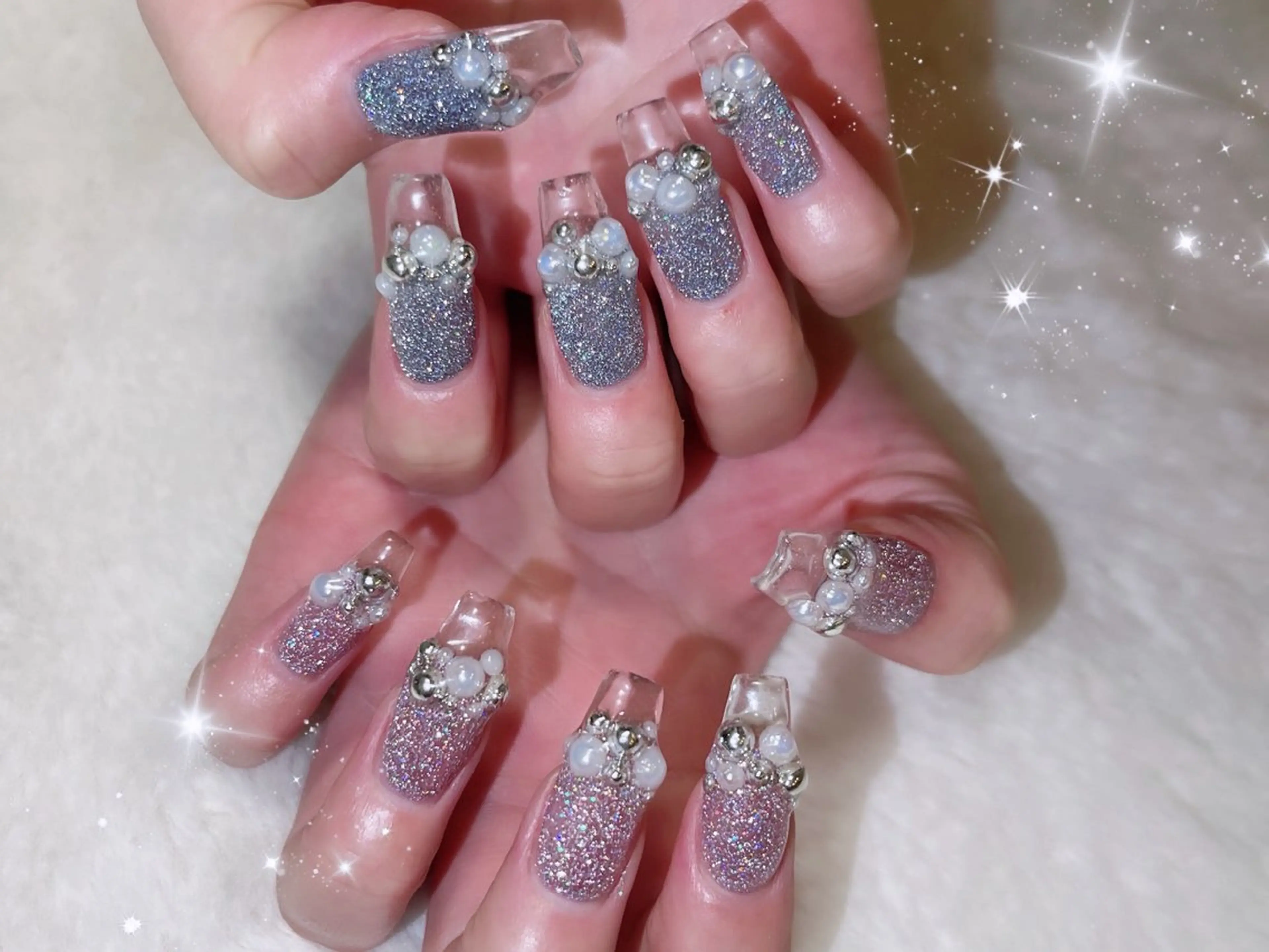 ネイル ハンドネイル nail salon kukuna所属・ワンホン/韓国 nail 大阪アメ村のネイルデザイン