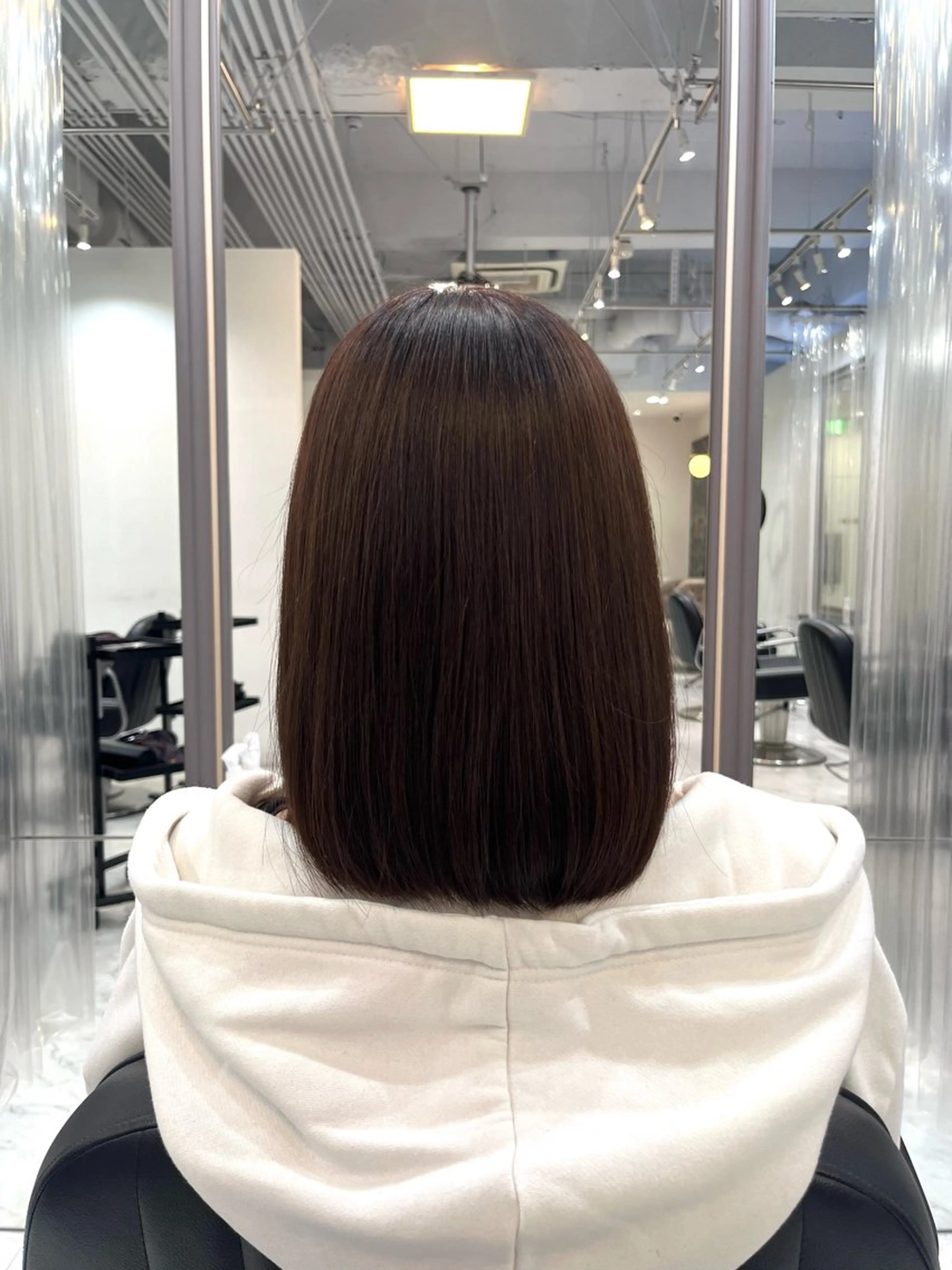 ミディアム カラー Hana🌷/ 透明感/艶髪/表参道のヘアスタイル