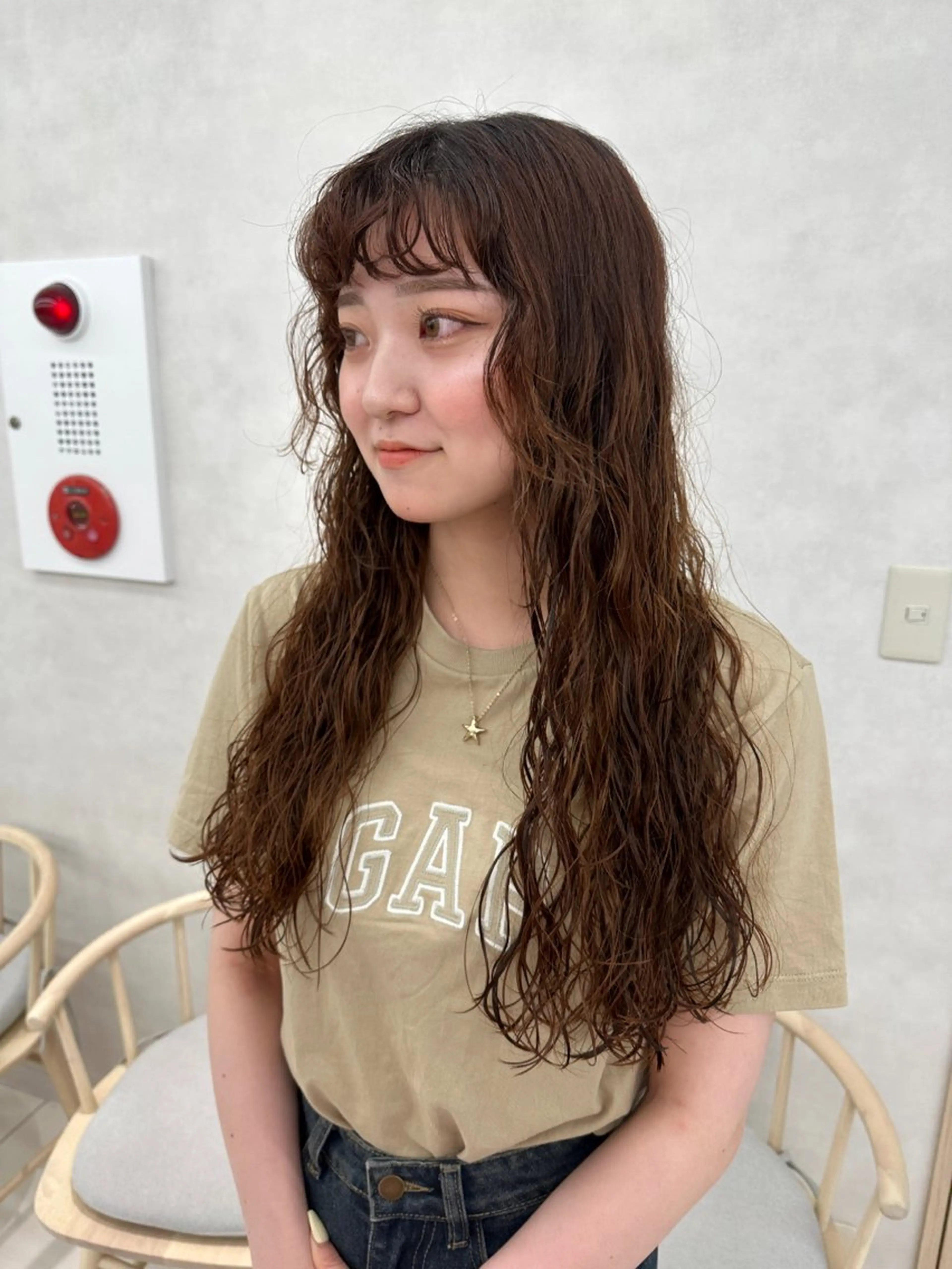 ロング パーマ ブリーチパーマ 🎀Rumiのヘアスタイル