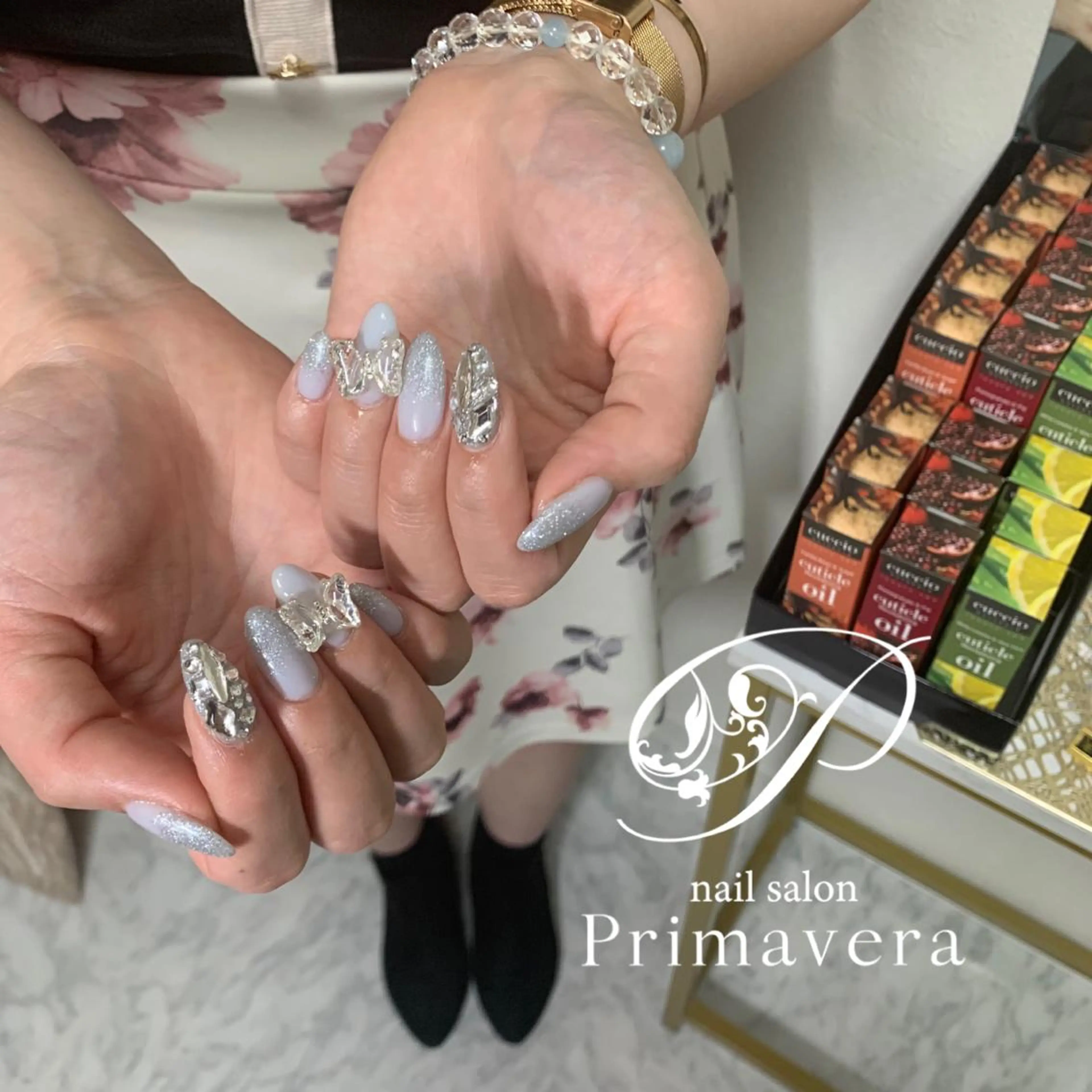 ネイル ハンドネイル Primavera 新横浜🤍美フォルムのネイルデザイン