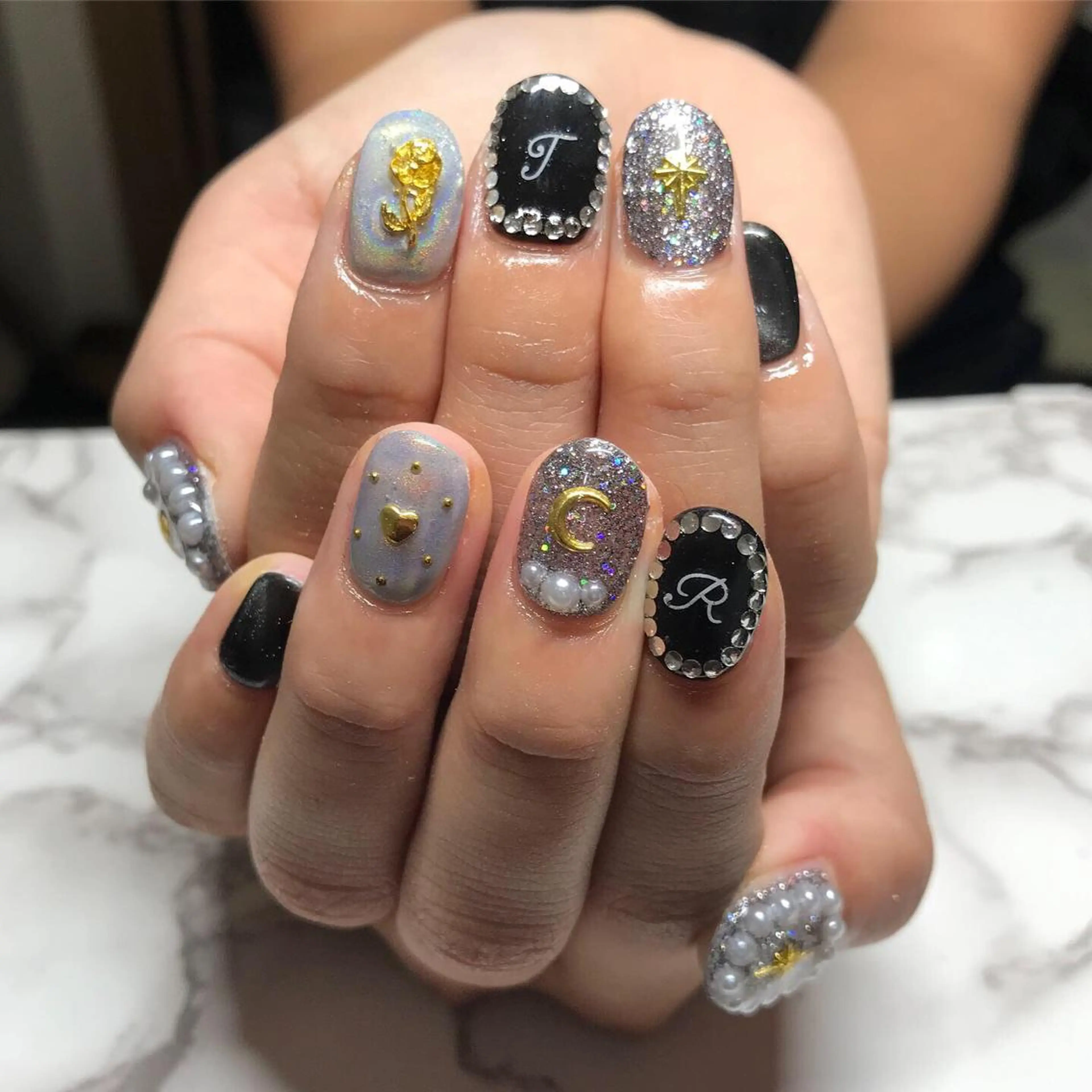 ネイル 持ち込み アスピーネイル asukaのネイルデザイン