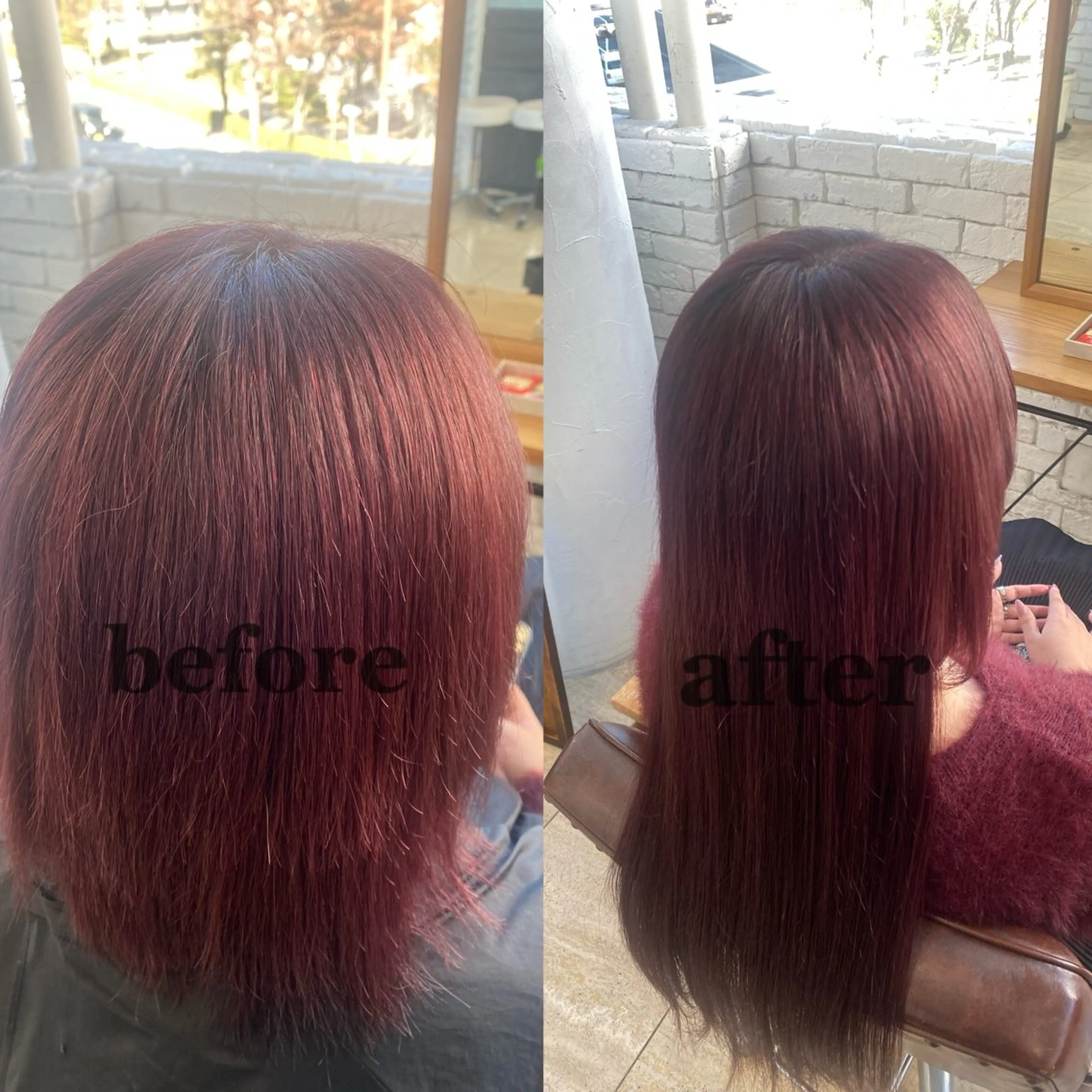 ミディアム ヘアカラー エクステ Belle   / kaede🍁のヘアスタイル