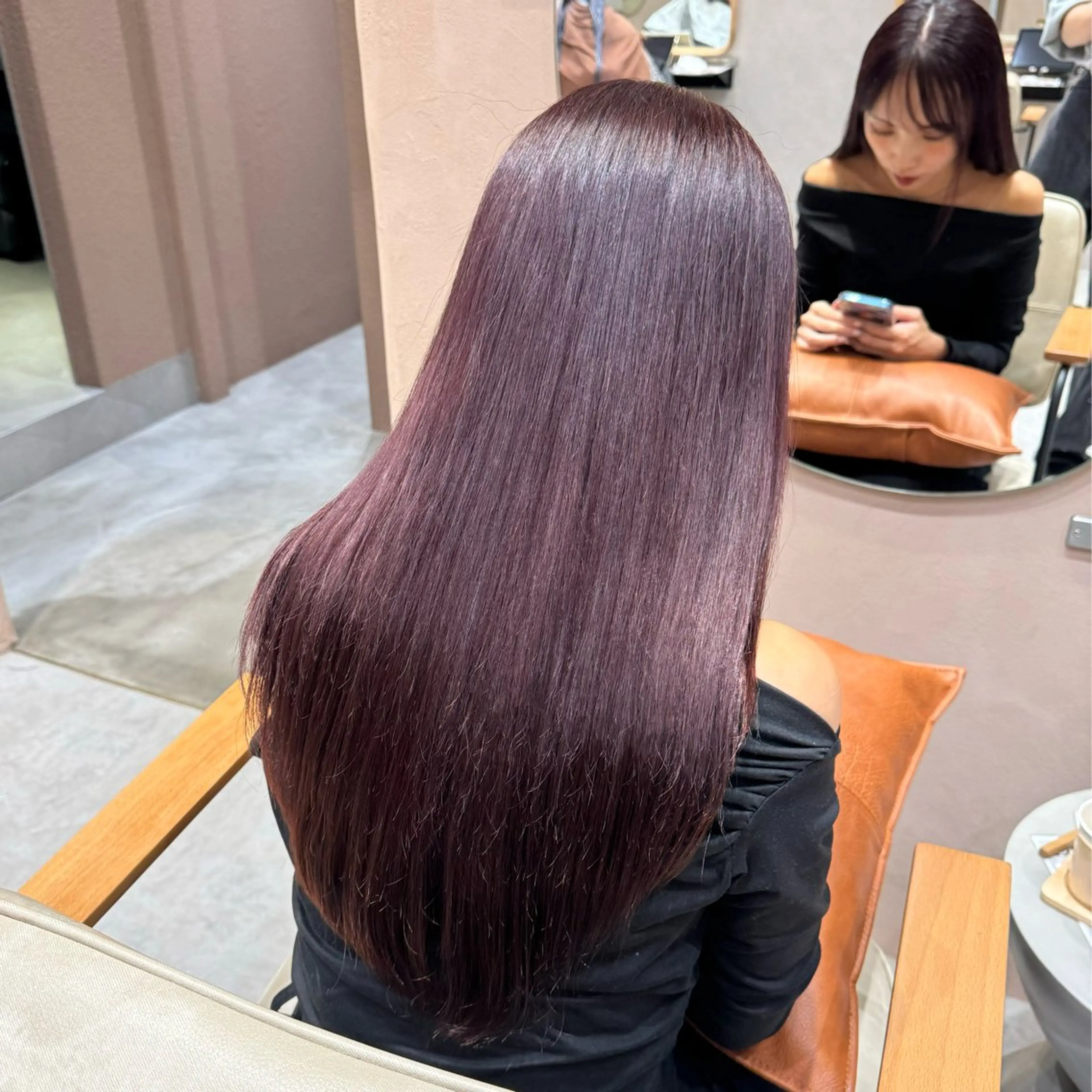 カラー ‎‎りな‪🪽カット /透明感･暖色カラーのヘアスタイル