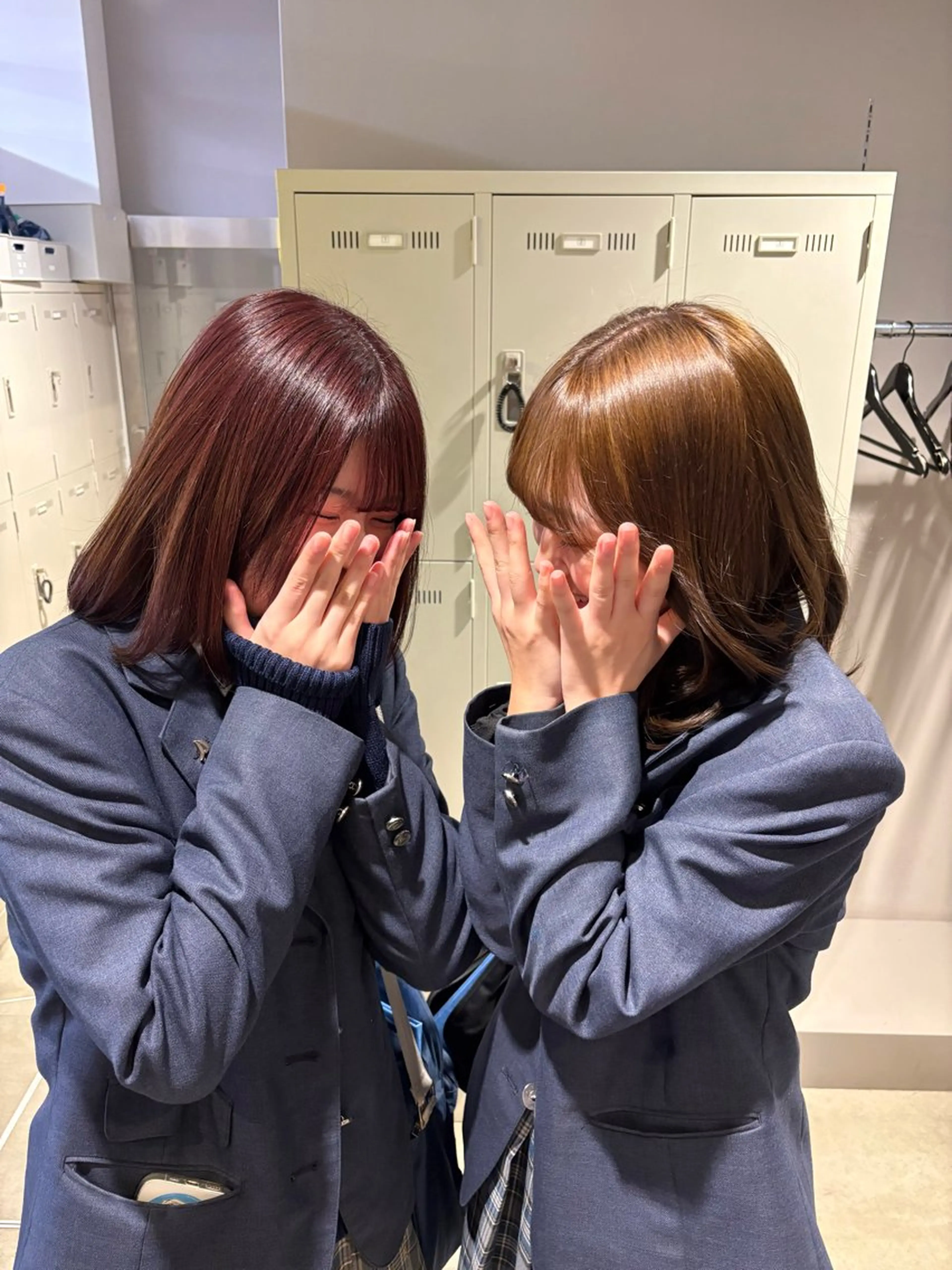 カラー ヘアカラー トリートメント 透明感ベージュ🤎 ナチュラルレイヤーのヘアスタイル