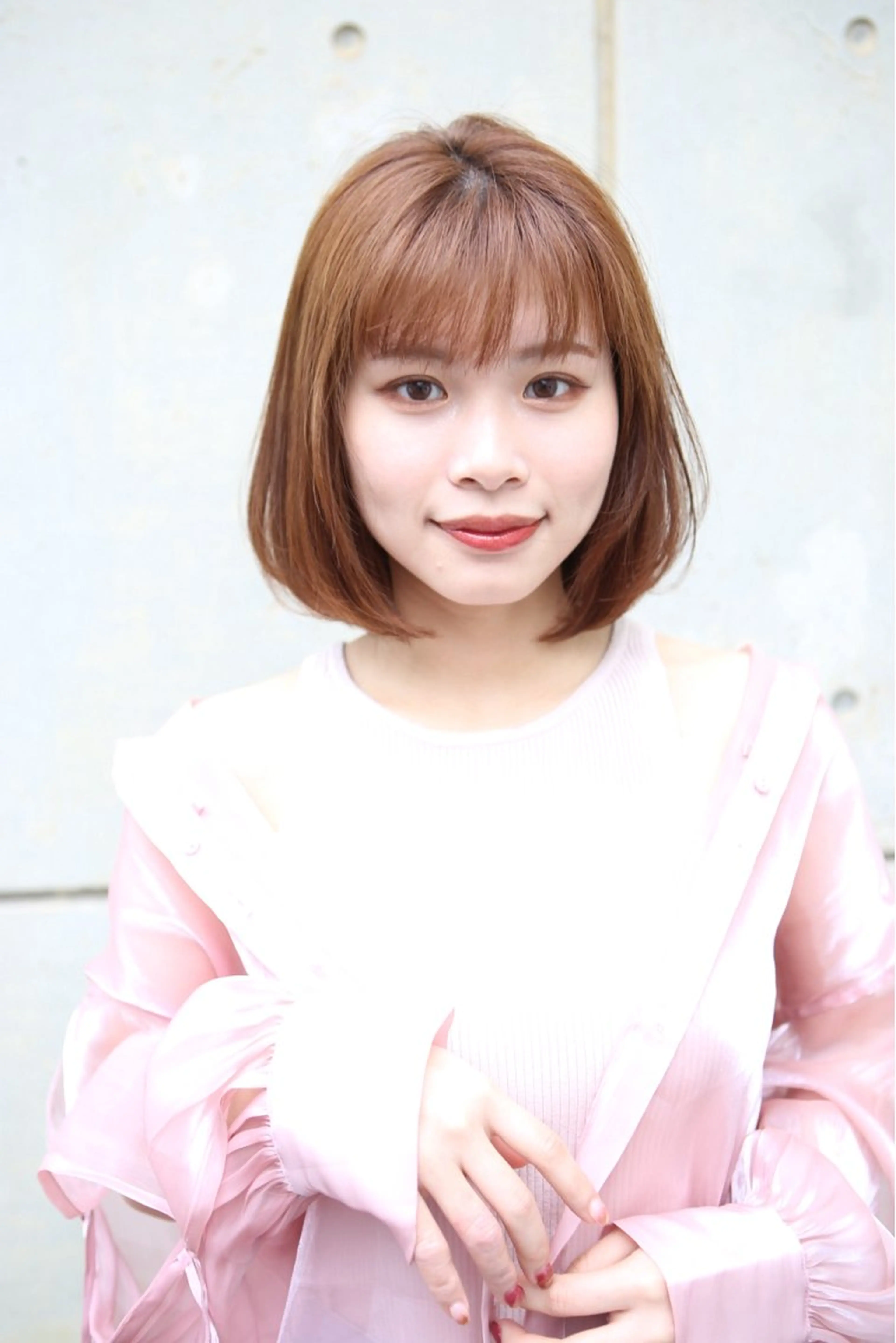 ミディアム 艶髪美容師　森田 優貴のヘアスタイル