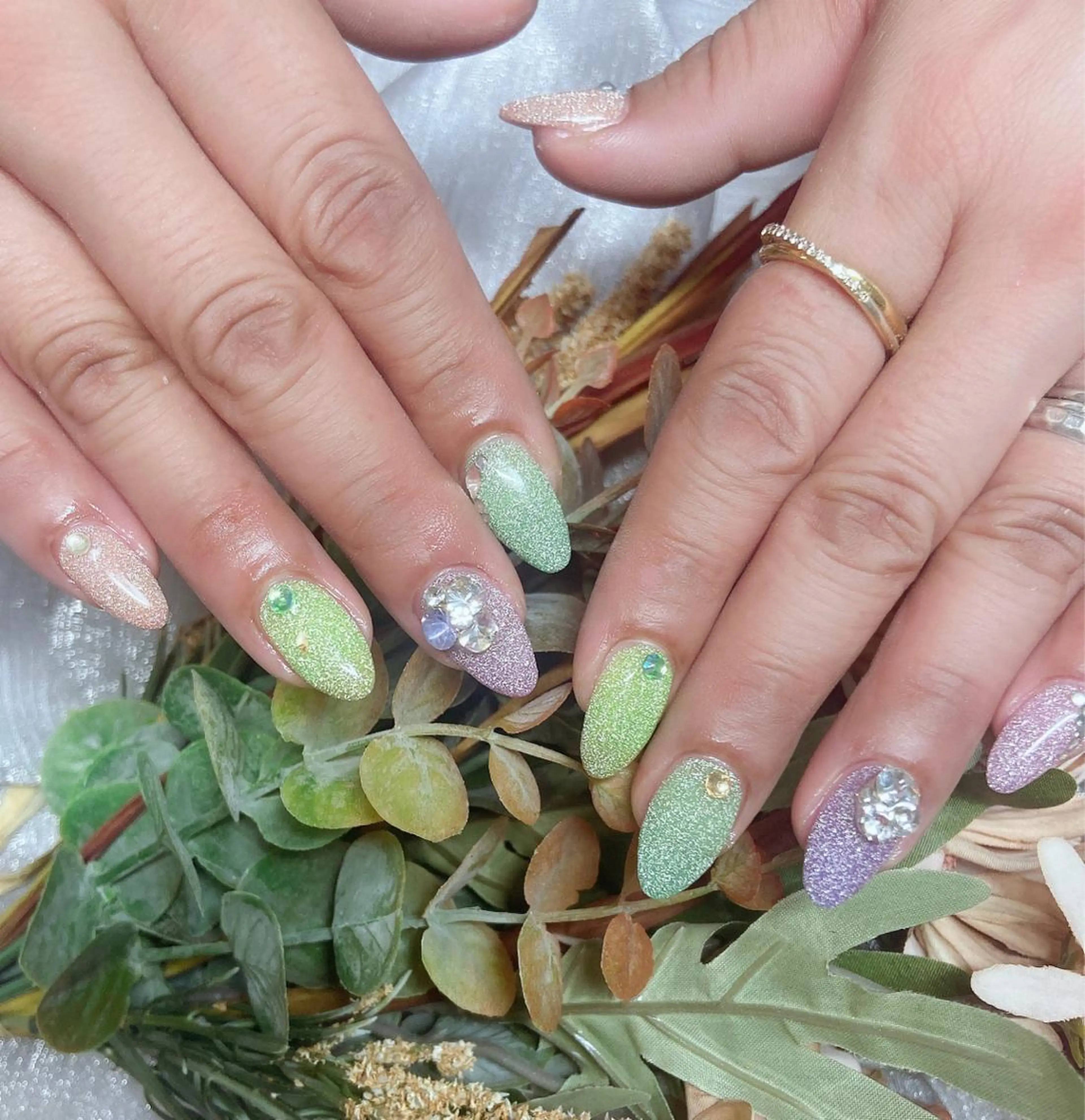 ネイル フラッシュネイル ＆ME アンドミーのネイルデザイン