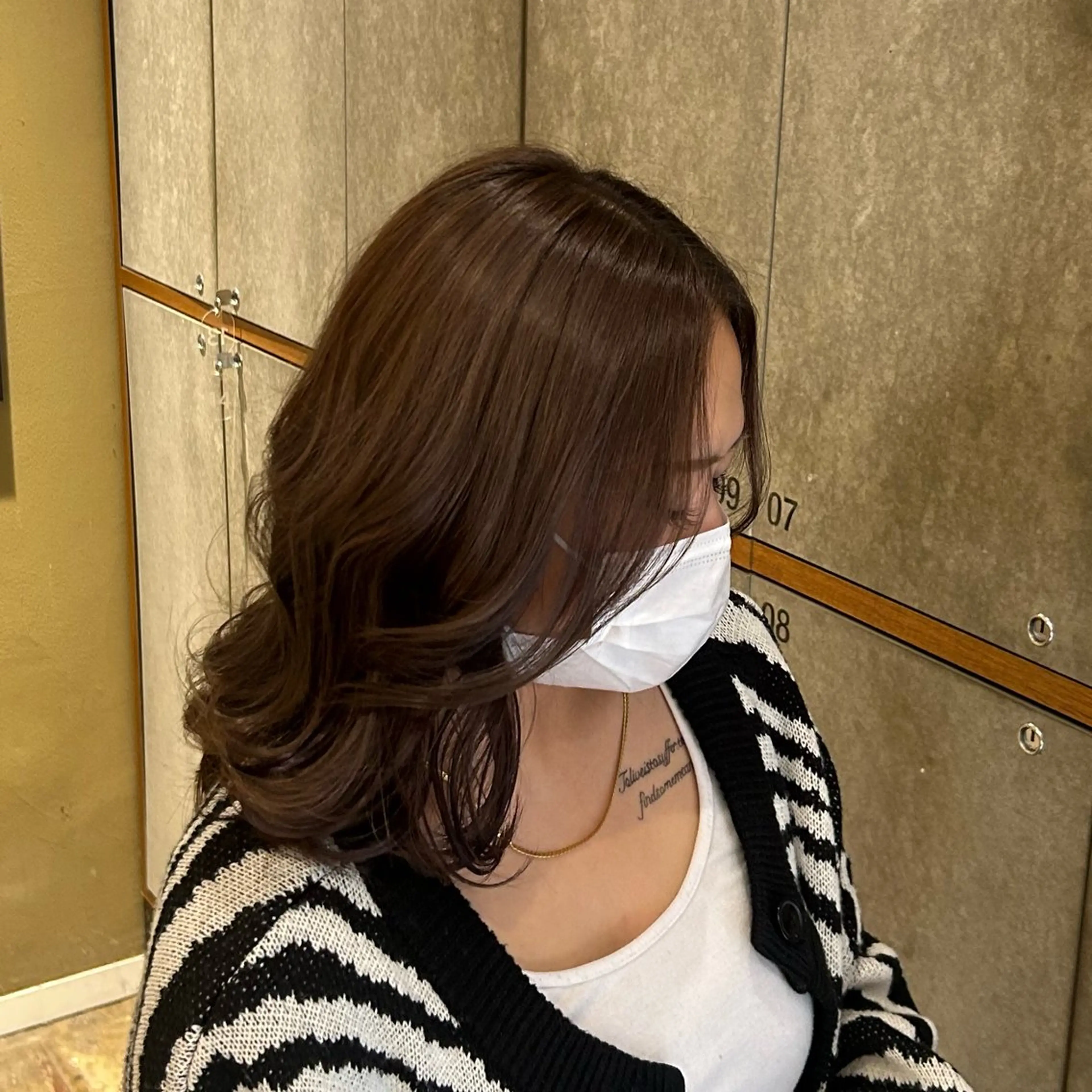 カラー グレージュ ココナ./ 艶っぽカラー🐏のヘアスタイル