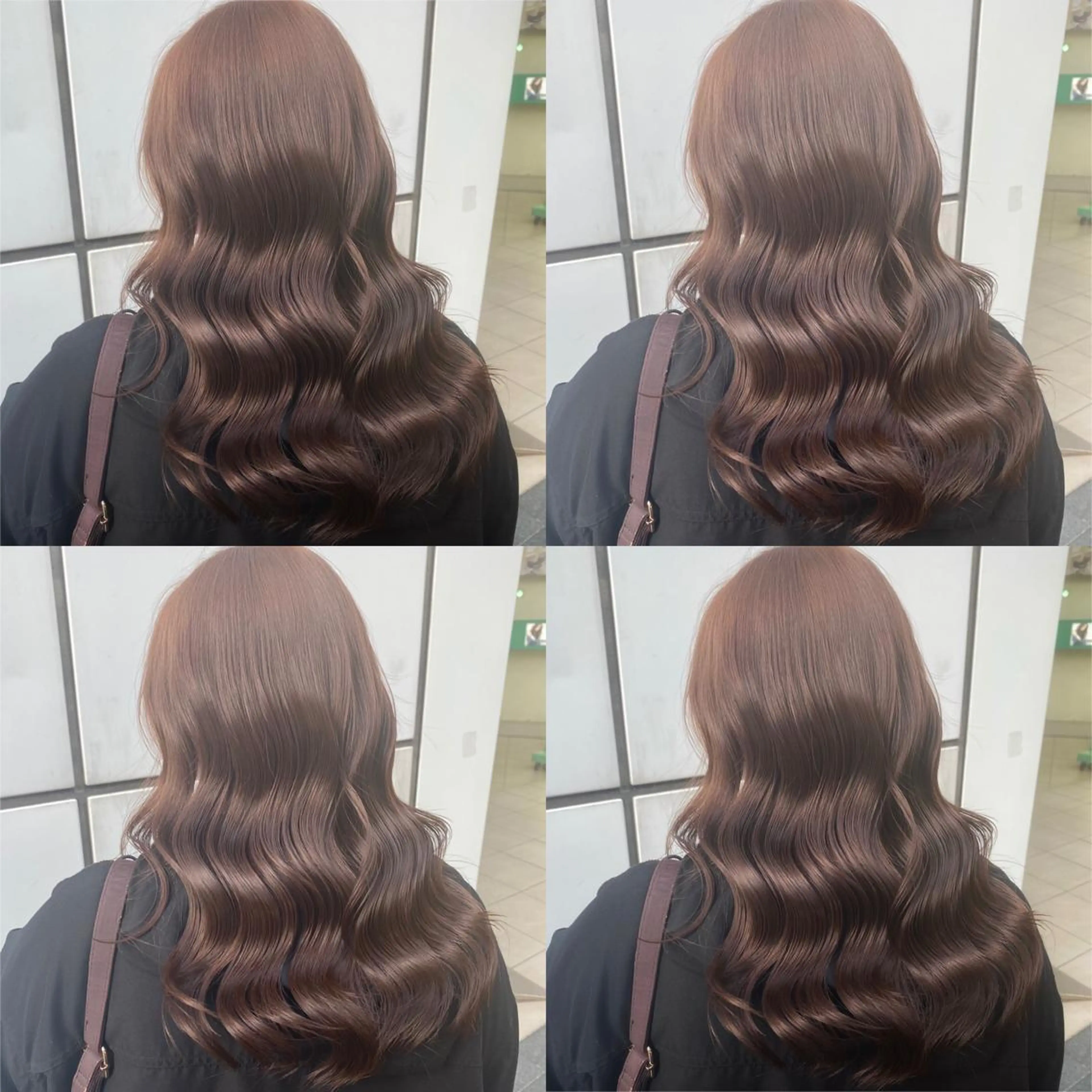 ロング カラー アッシュ アッシュグレー ベージュカラー ブリーチ ブラウンカラー 韓国レイヤー/ 顔周り💕田中将吾のヘアスタイル