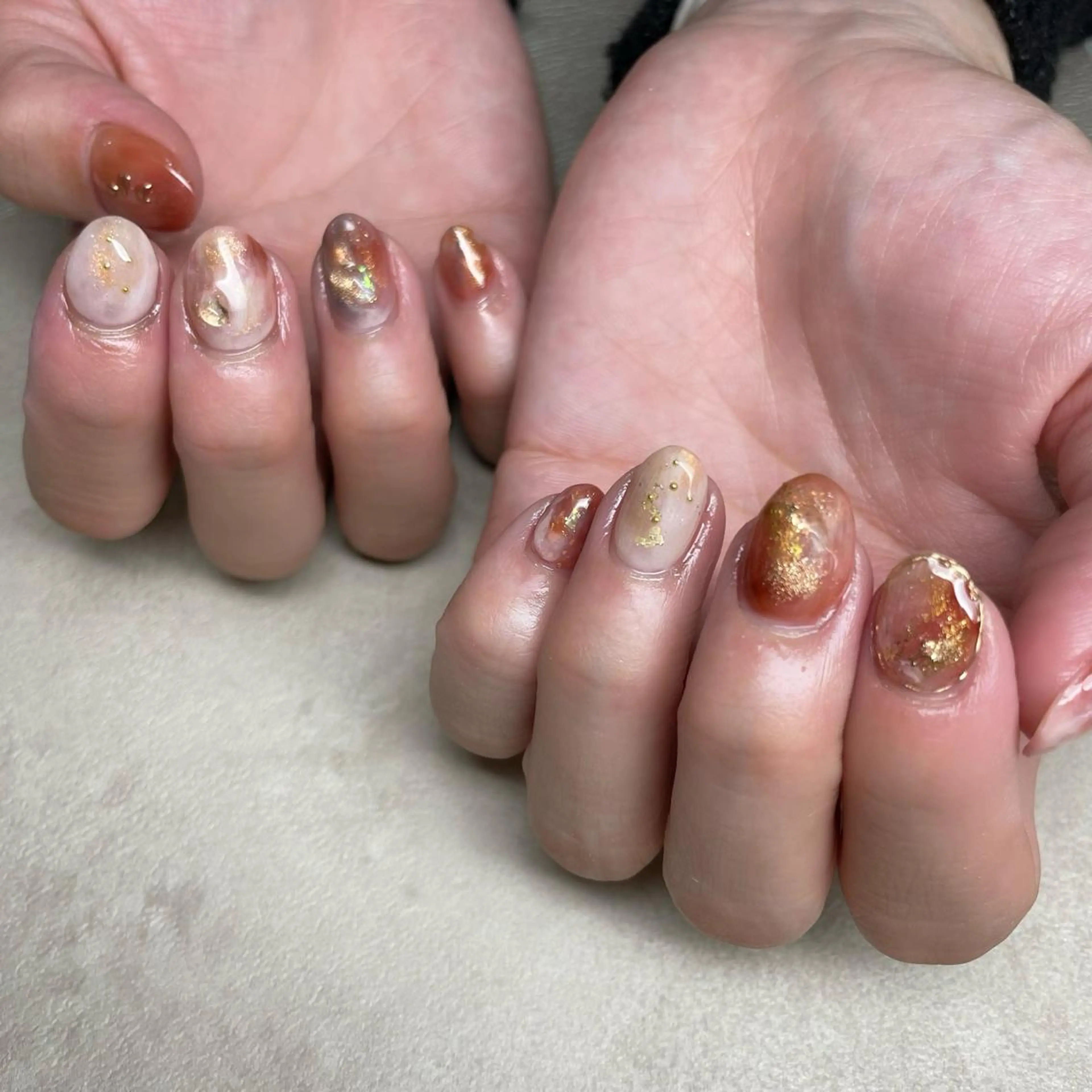 ネイル ハンドネイル フットネイル with hues所属・with hues AYAのネイルデザイン