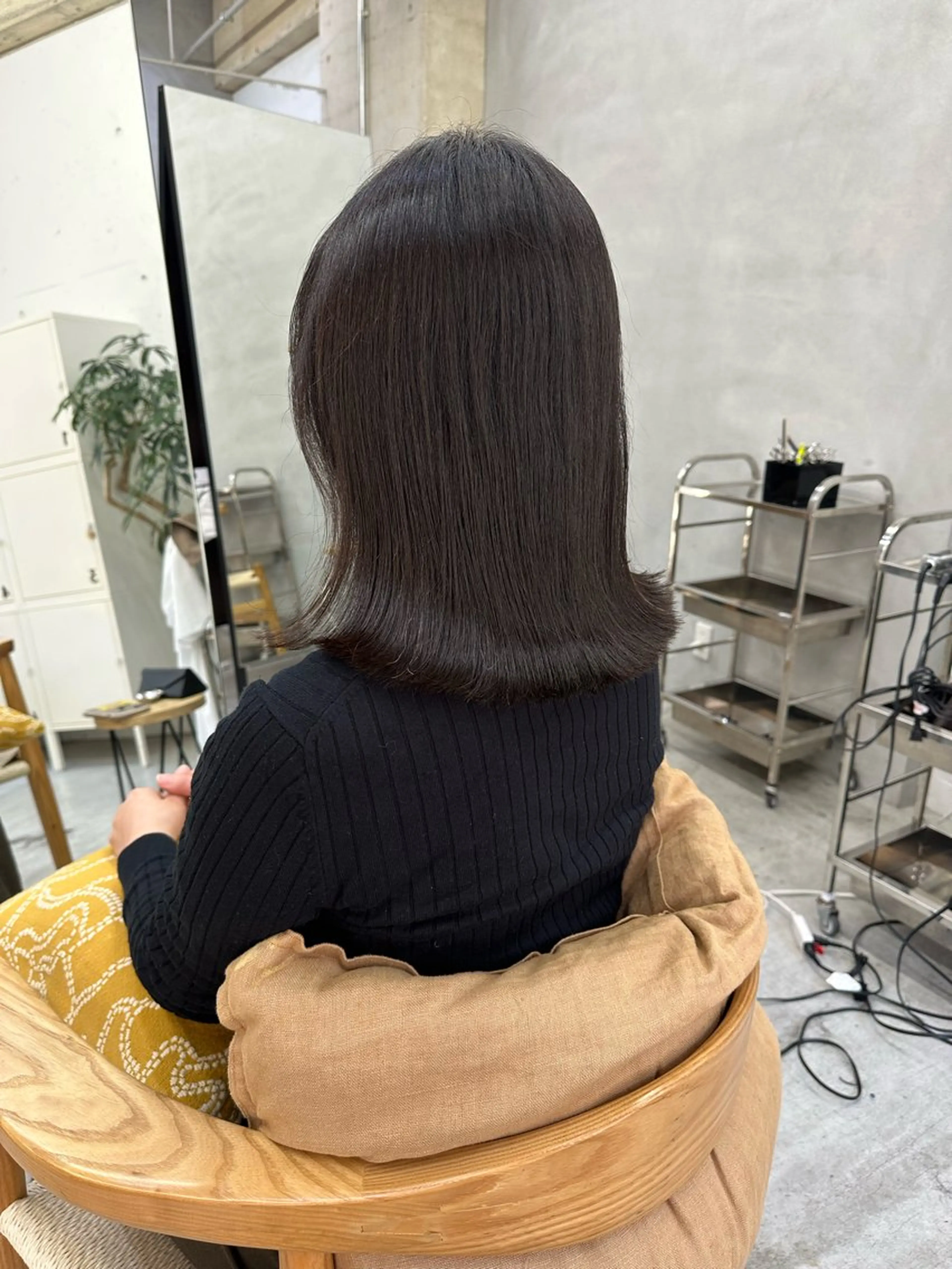 ミディアム カット MUKU ひかるのヘアスタイル