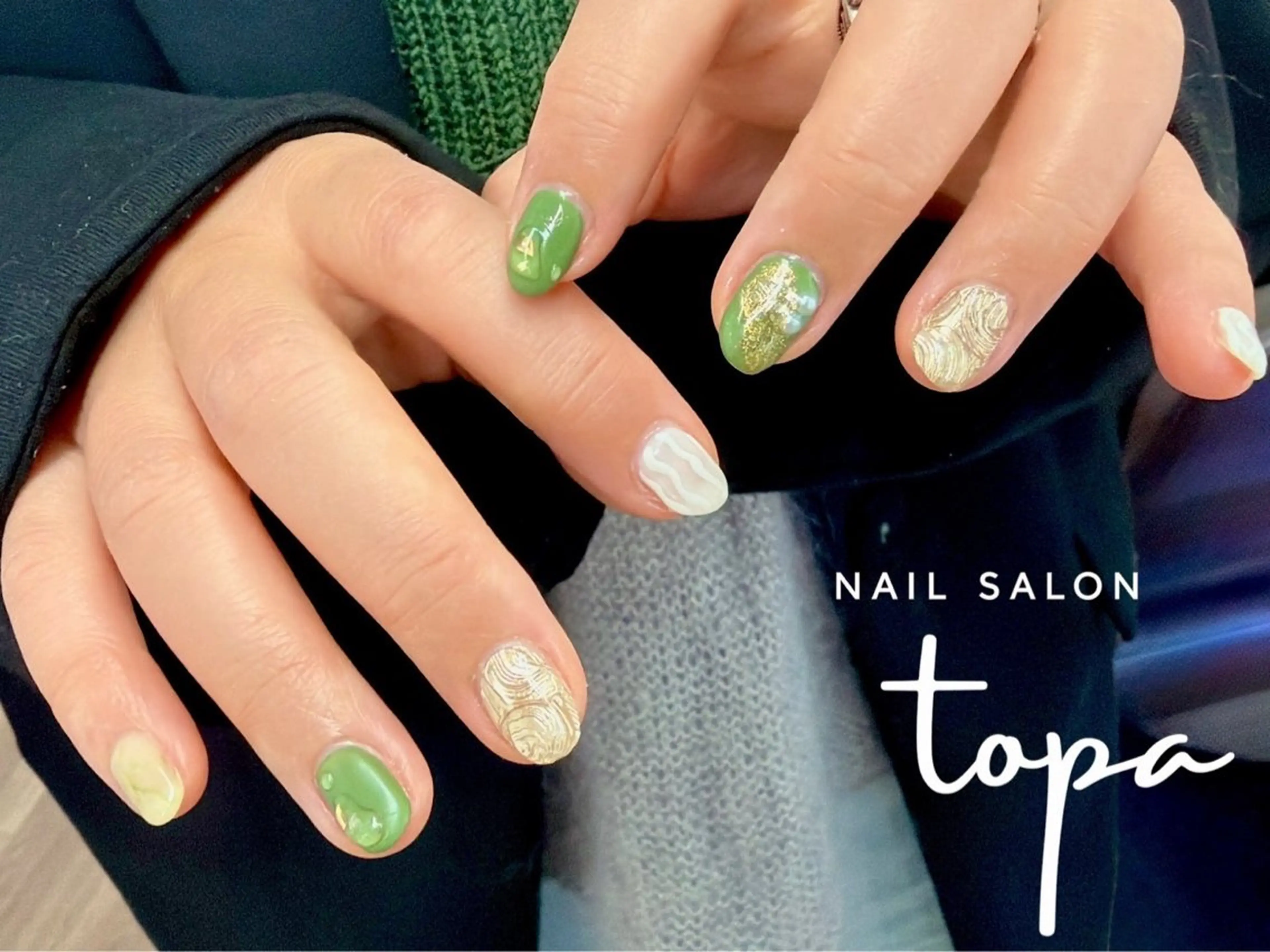 ネイル ハンドネイル nail salon topa⟡˖·MIUのネイルデザイン