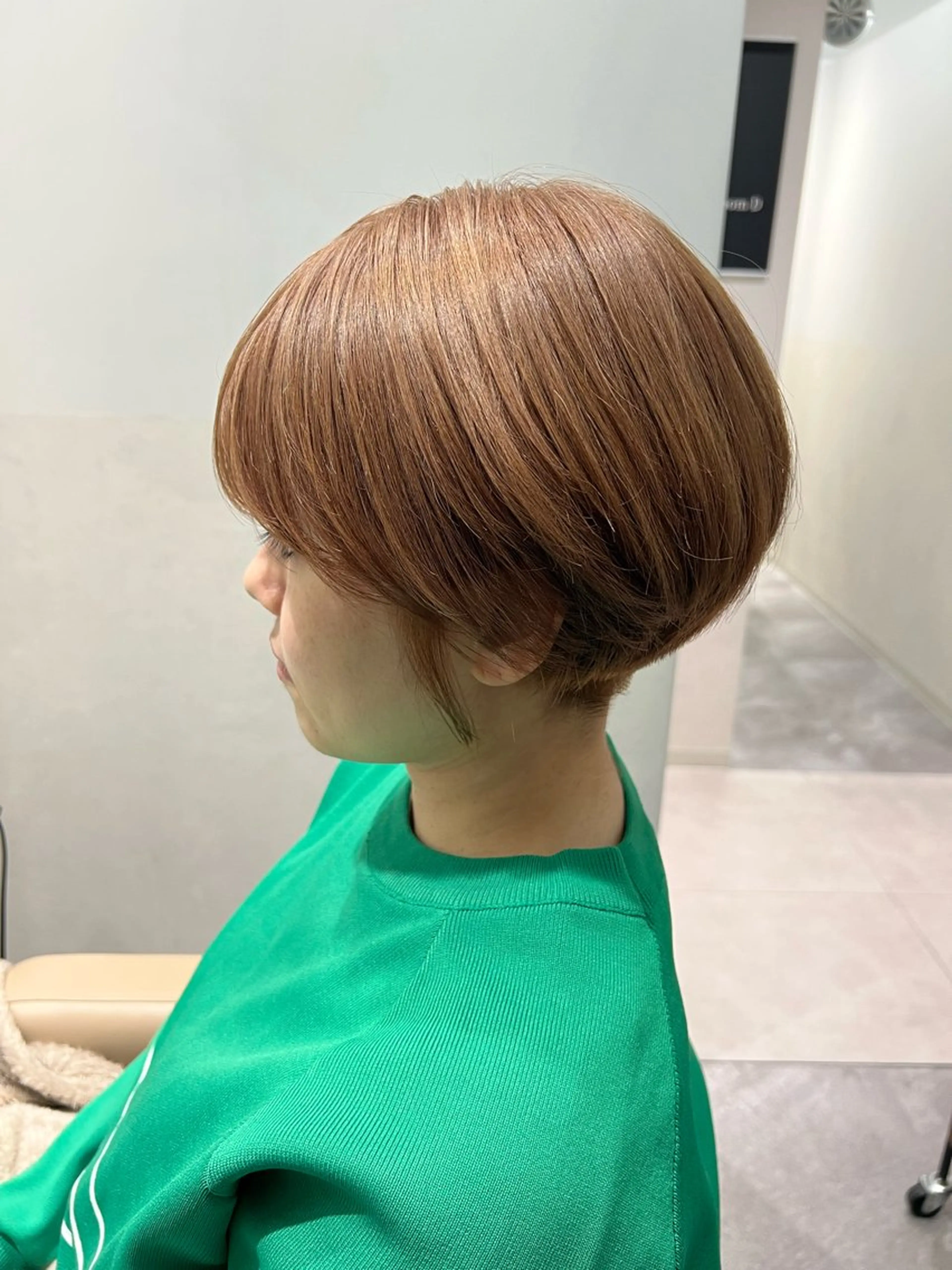 ショート カラー ベージュカラー ショートヘア カット ヘアカラー トリートメント 🍇おぐら めぐみ🍇のヘアスタイル