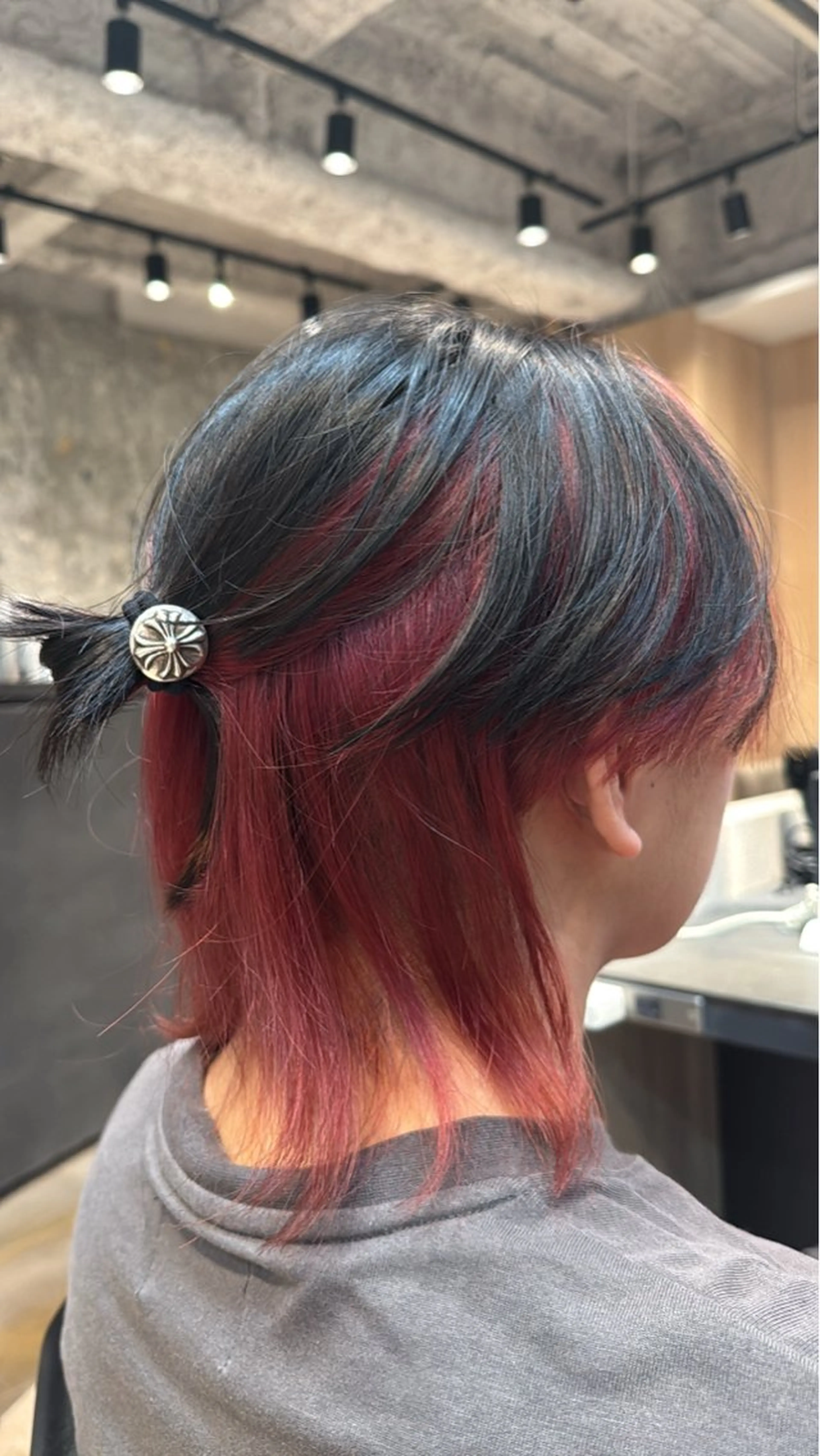 メンズダブルカラー(1ブリーチワンカラー含む)の写真