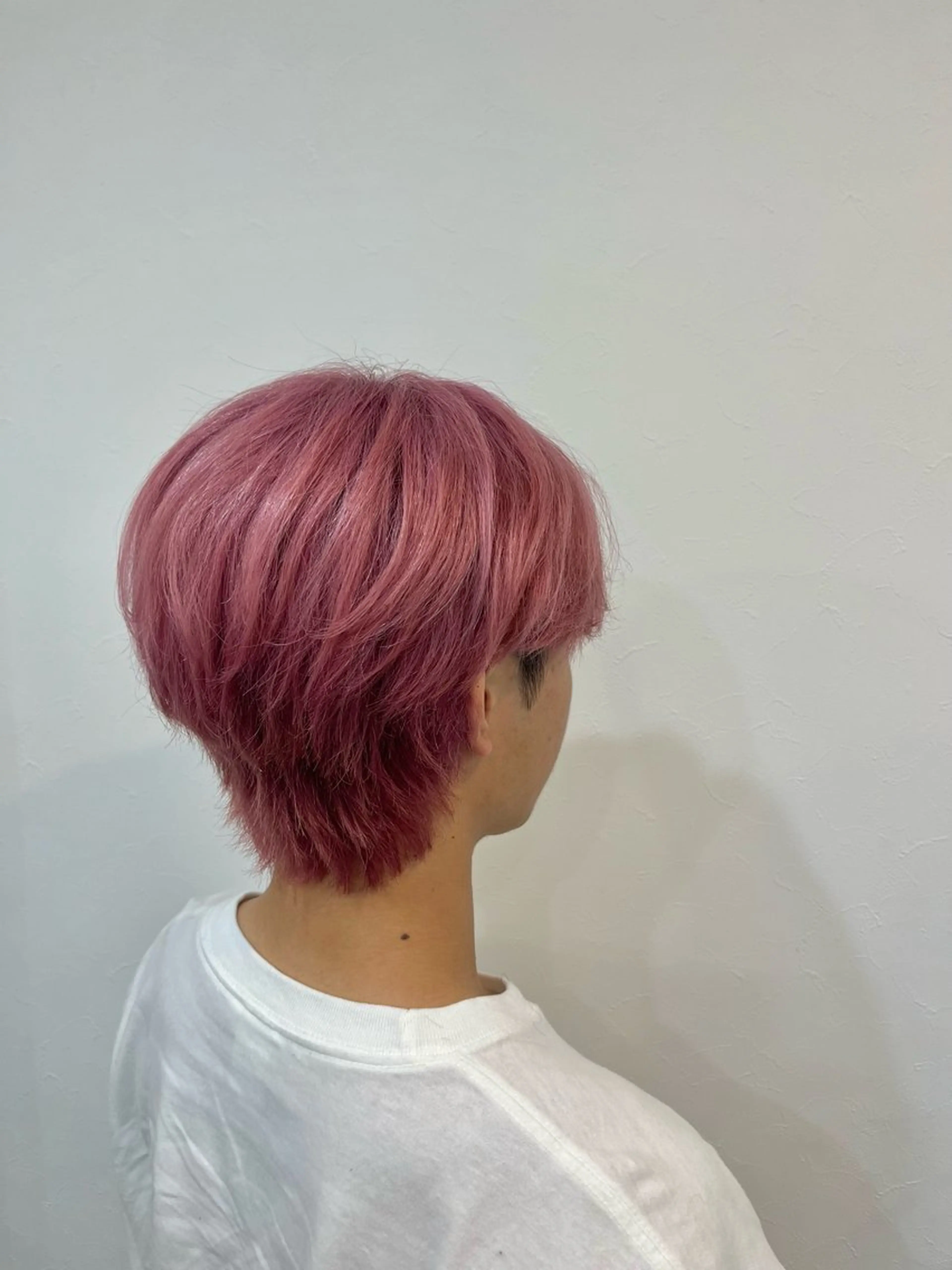 ショート カラー メンズ ヘアカラー トリートメント おおつか せいやのヘアスタイル