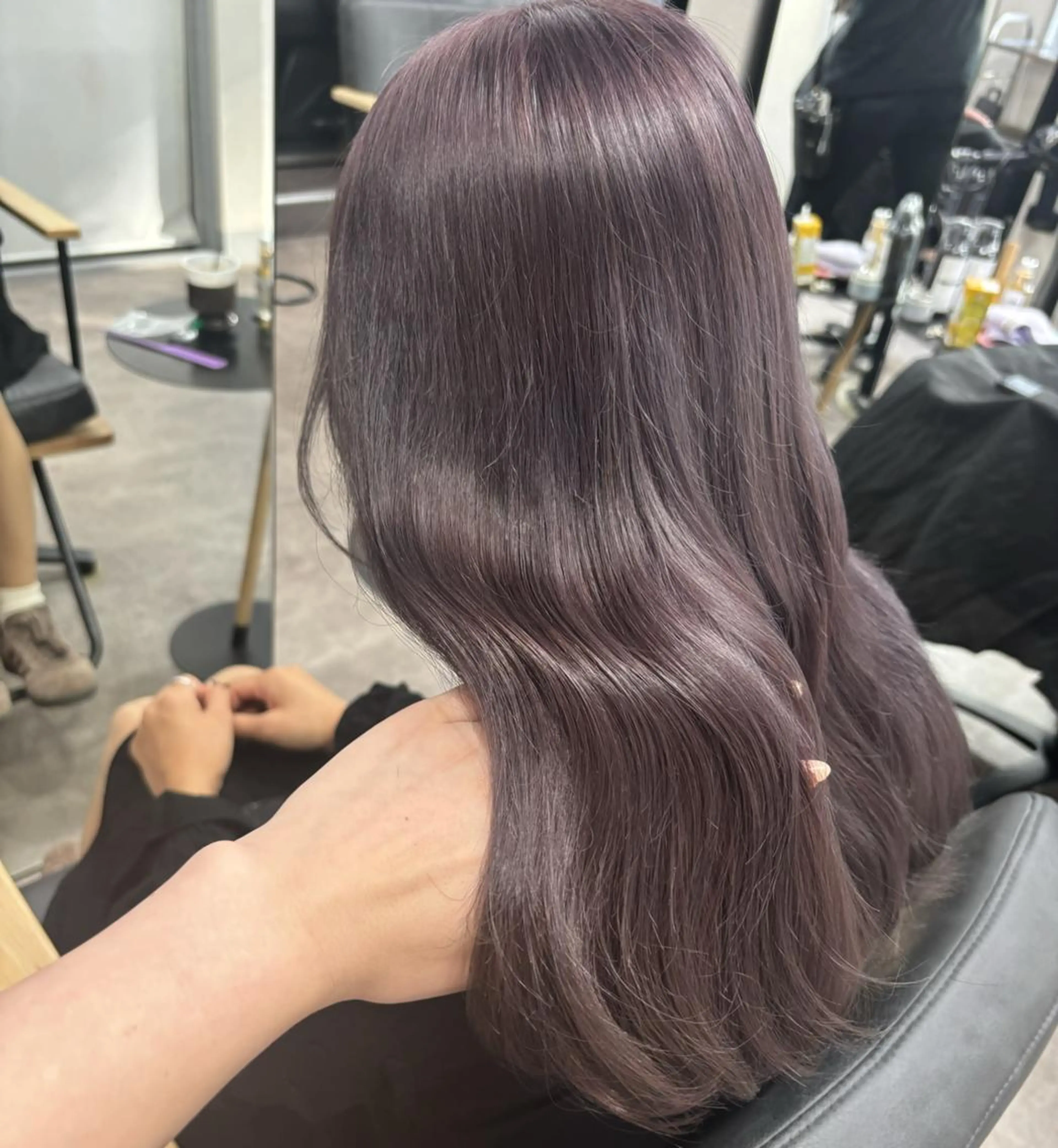 ロング 暖色カラー✨代表しげ オグジュアリーのヘアスタイル