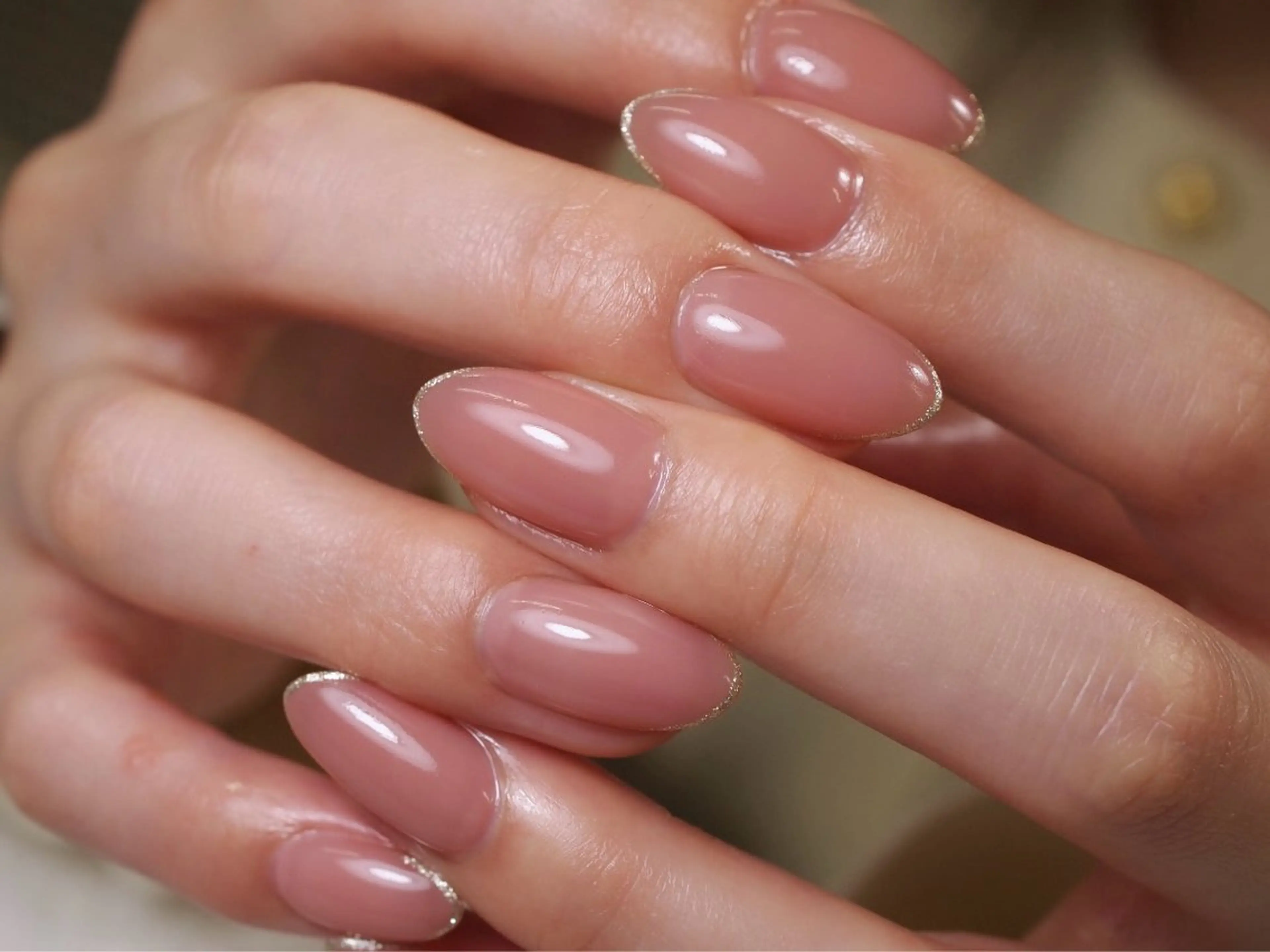 ネイル ラメ(グリッター) オフィスネイル ソアネイル スタッフのネイルデザイン