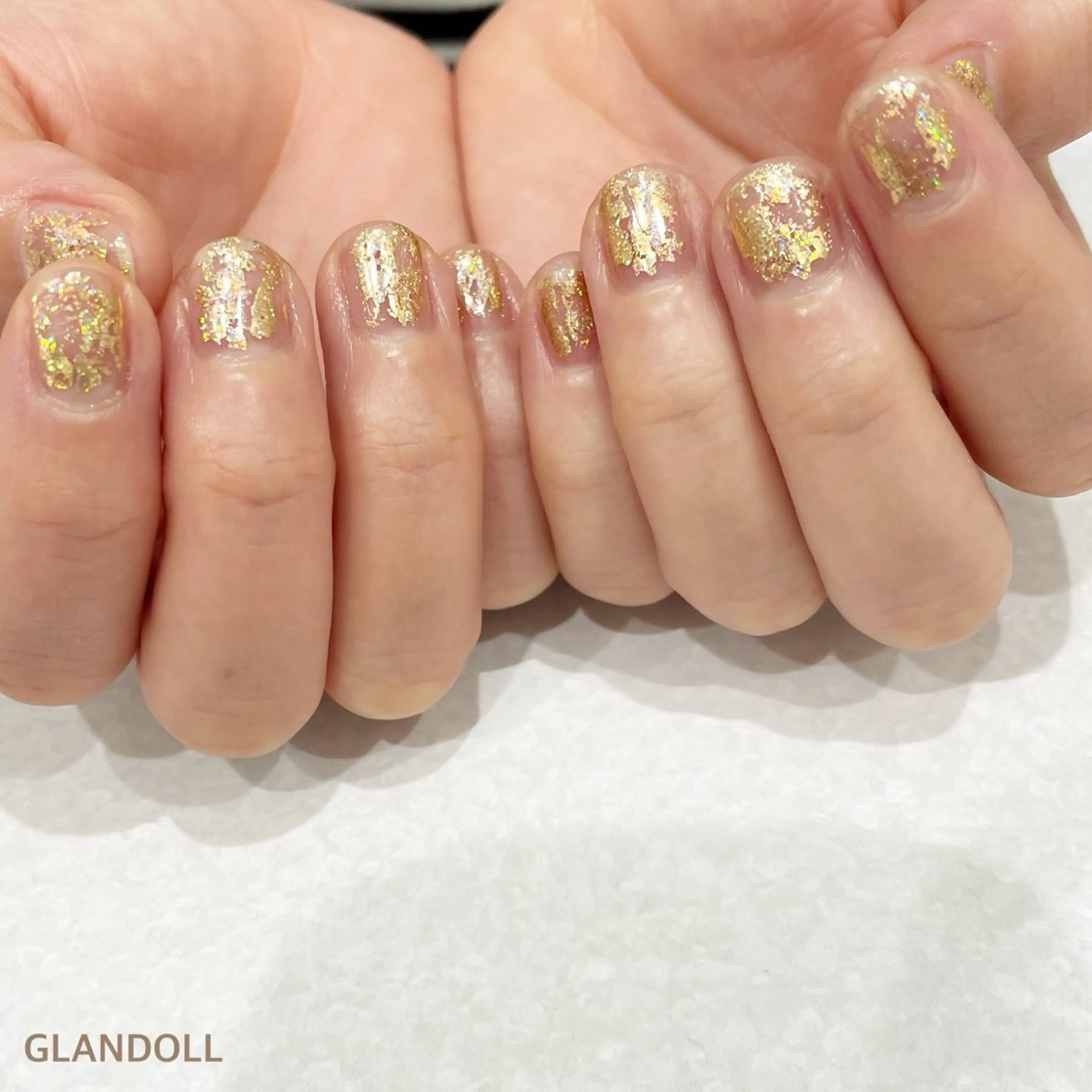 ネイル ワンカラーネイル ハンドネイル GLANDOLL YURIのネイルデザイン