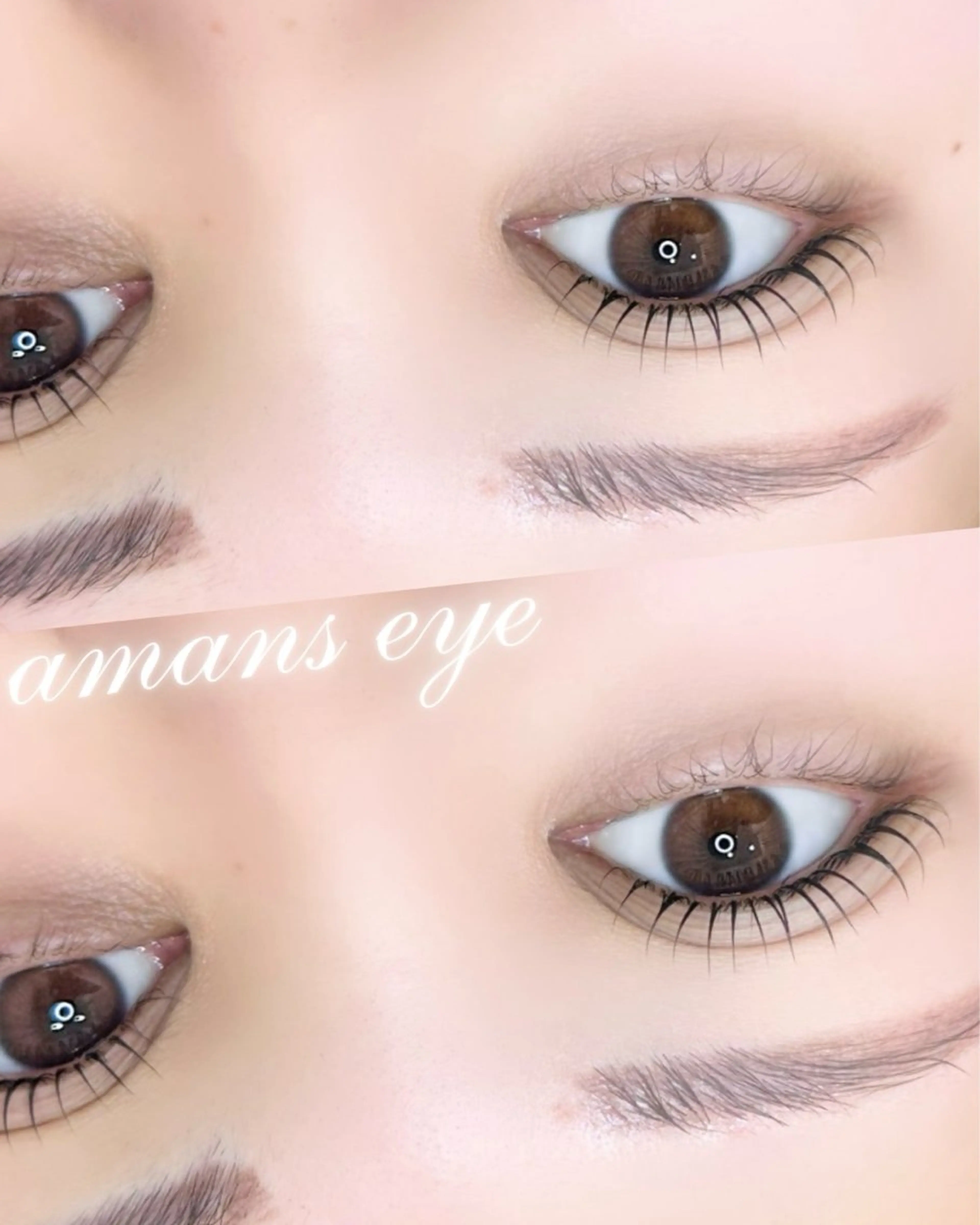 マツエク・マツパ amanseye 代々木公園のマツエク・マツパデザイン