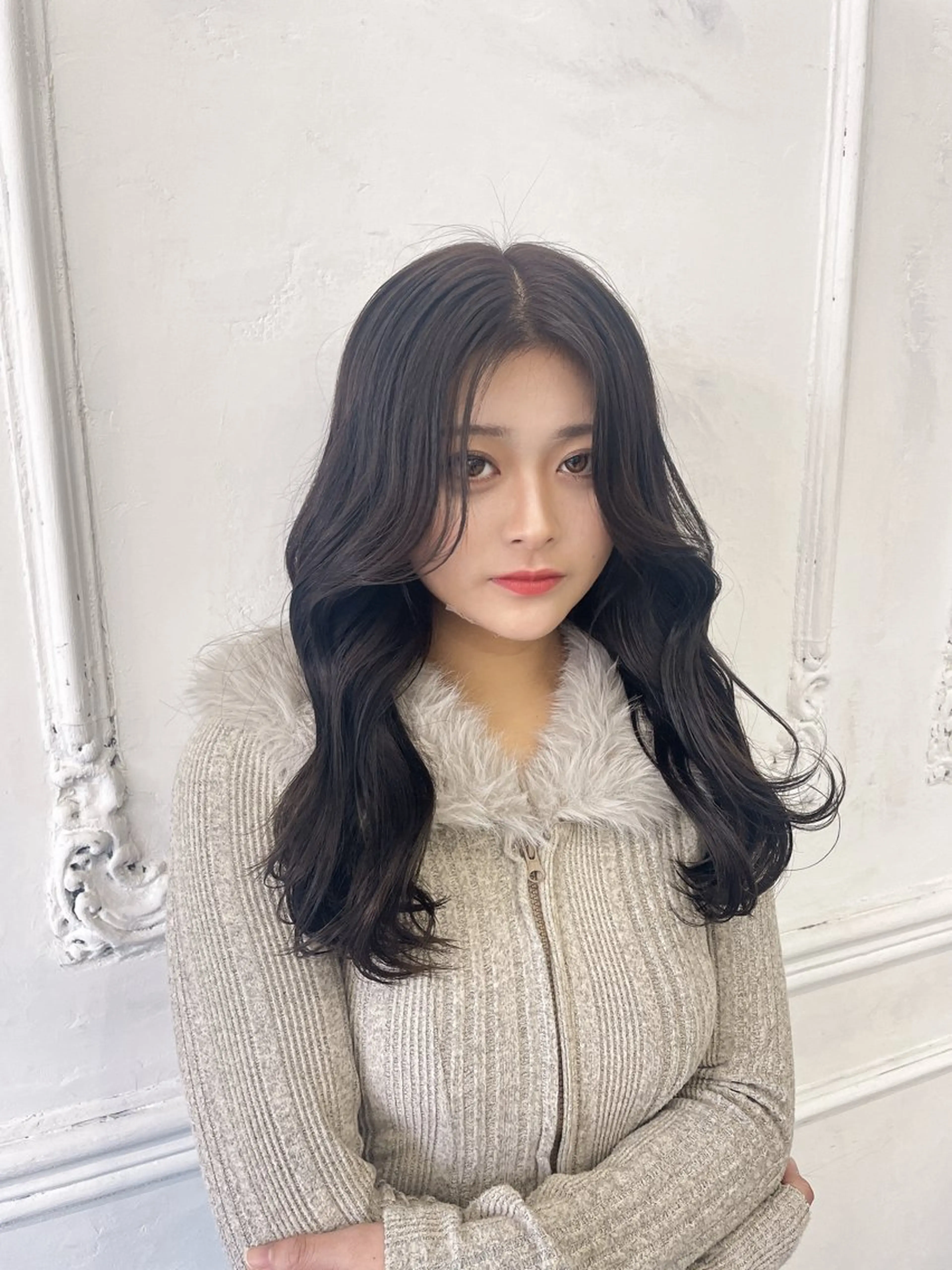 ロング ヘアカラー MaisonHALU さくらのヘアスタイル