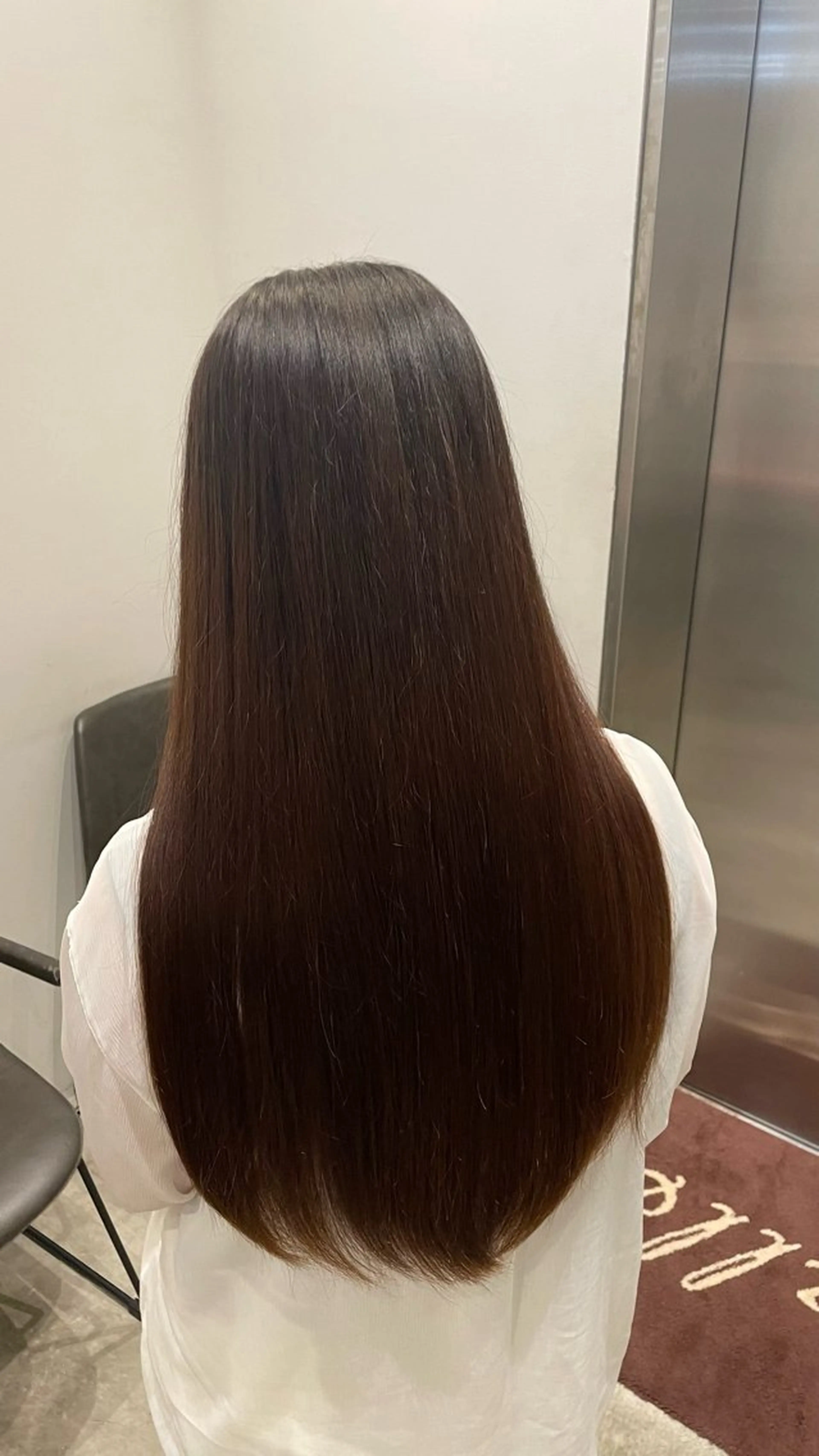 ロング トリートメント メンズパーマ✨️/ 縮毛カラー🫧あきはのヘアスタイル