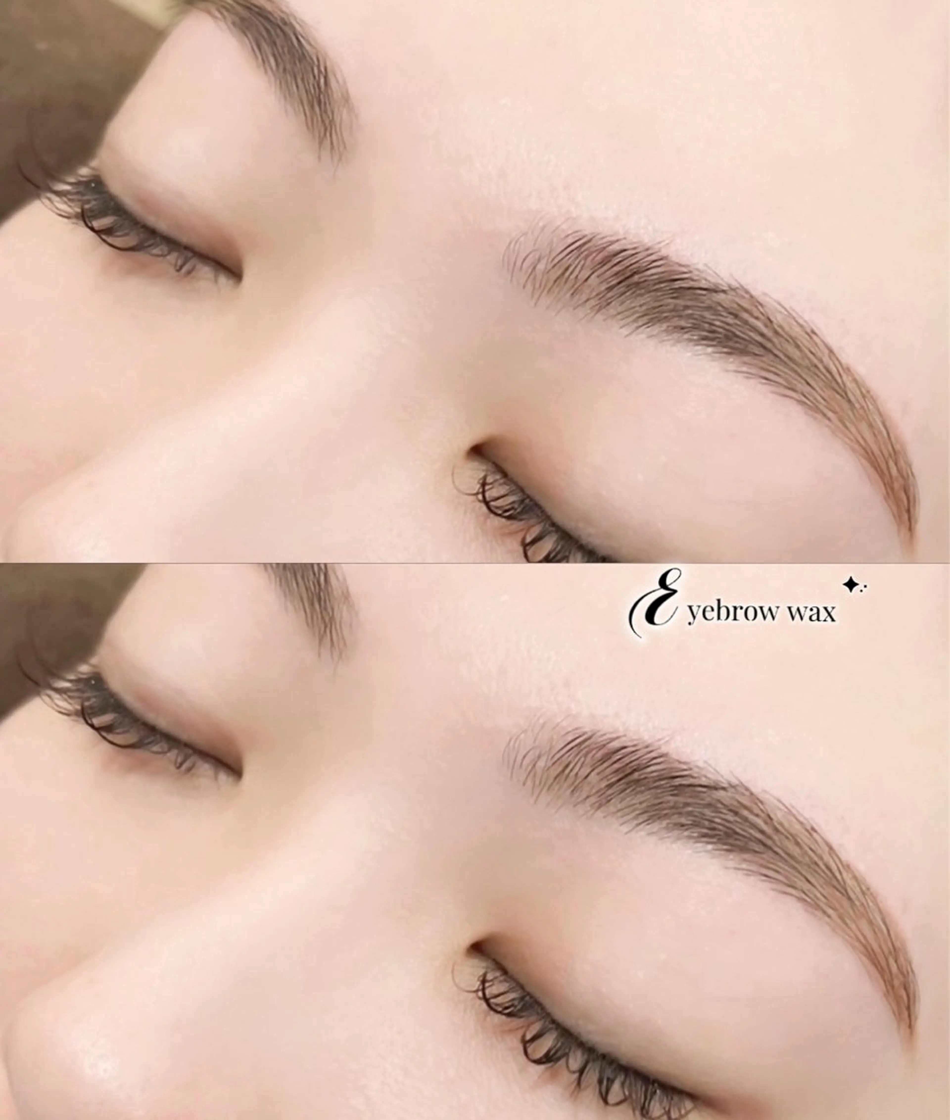 アイブロウ ワックス脱毛 B☆STAR yui/束感🎀🪄のマツエク・マツパデザイン