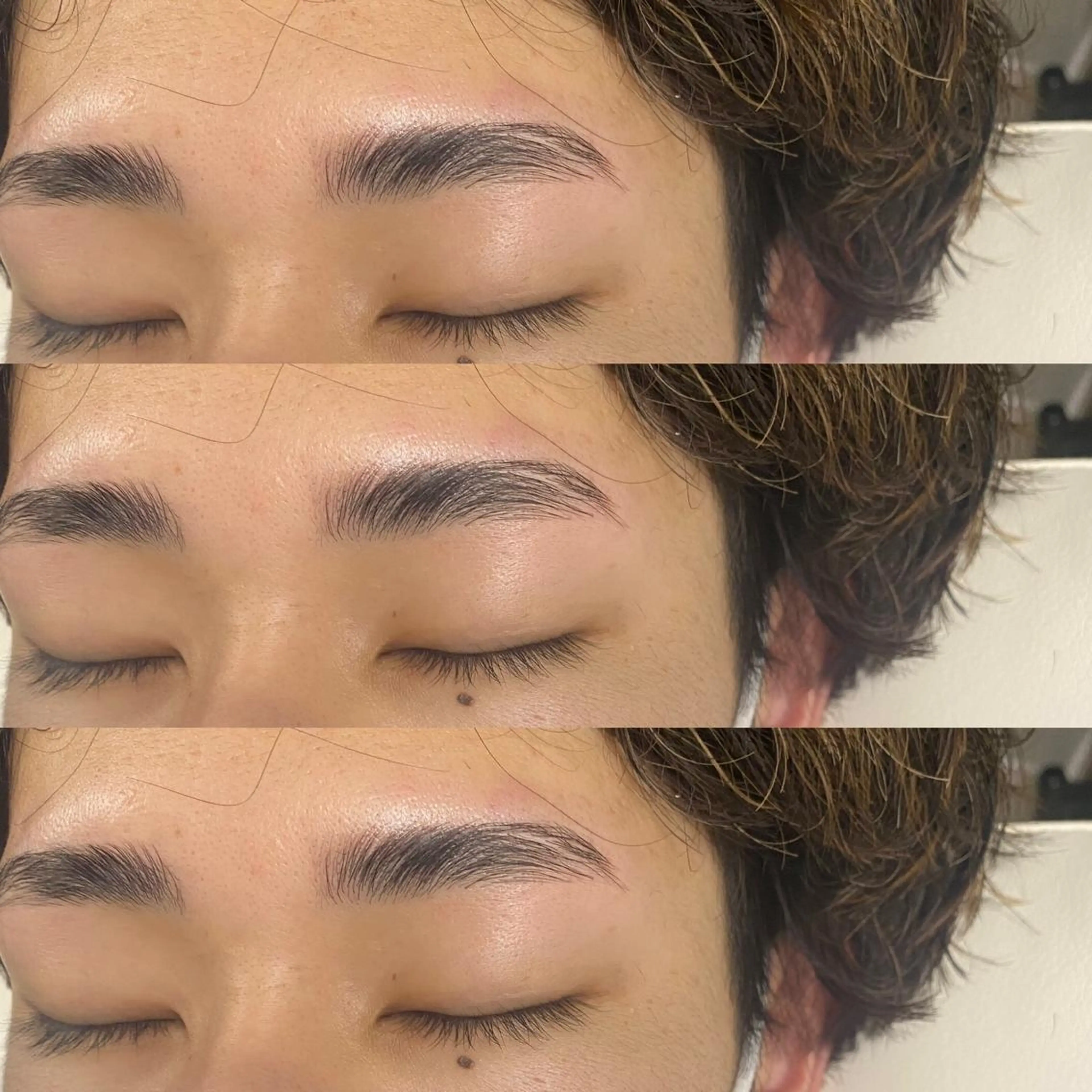 メンズ アイブロウ ワックス脱毛 その他(アイブロウ) 眉毛&まつげ 似合わせデザイン功刀のマツエク・マツパデザイン