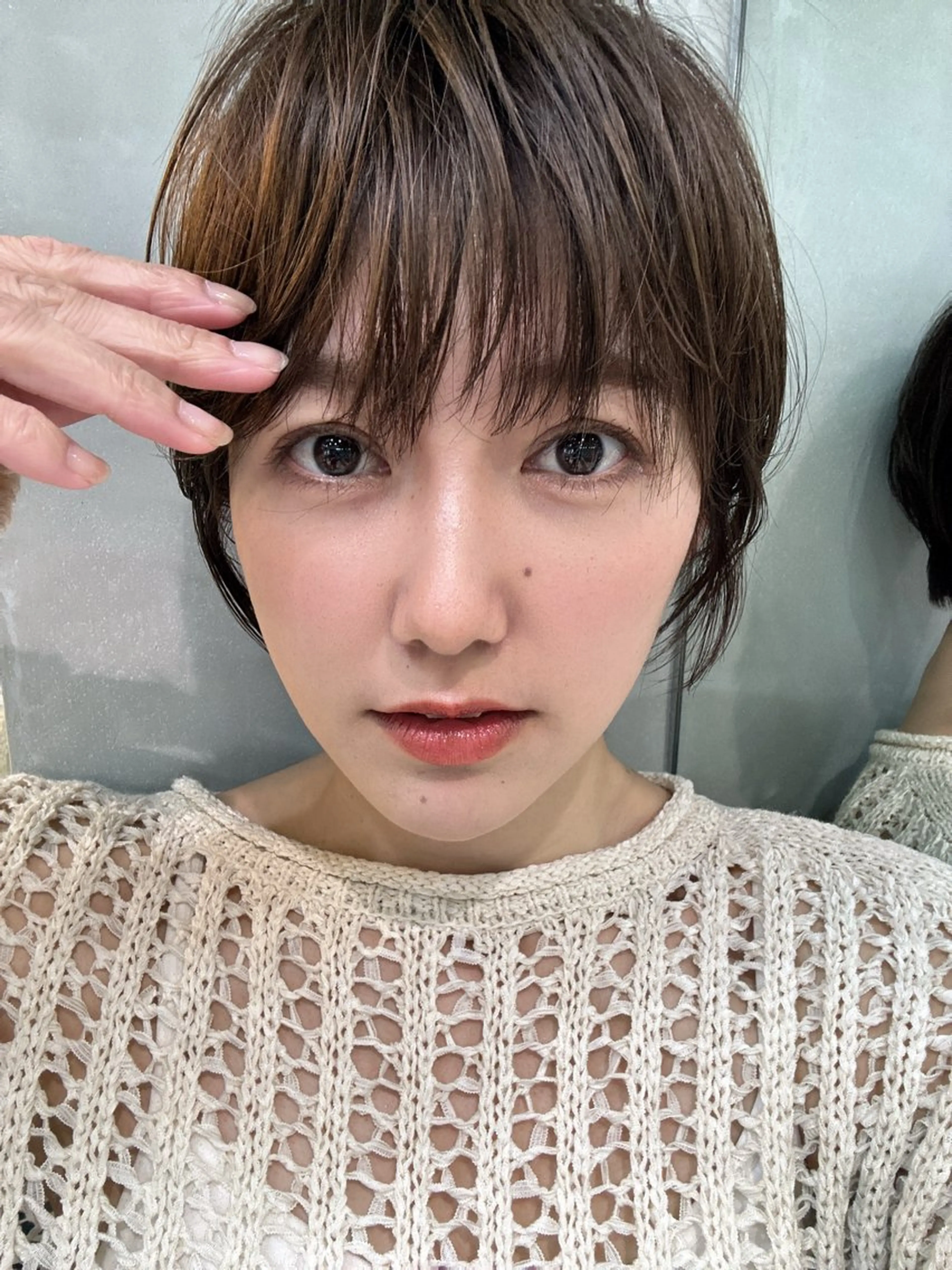 ショート ボブ 顔周りカット 髪質改善 ショートヘア 縮毛矯正 カット 縮毛矯正 トリートメント taiga レイヤー /髪質改善/矯正🌈のヘアスタイル