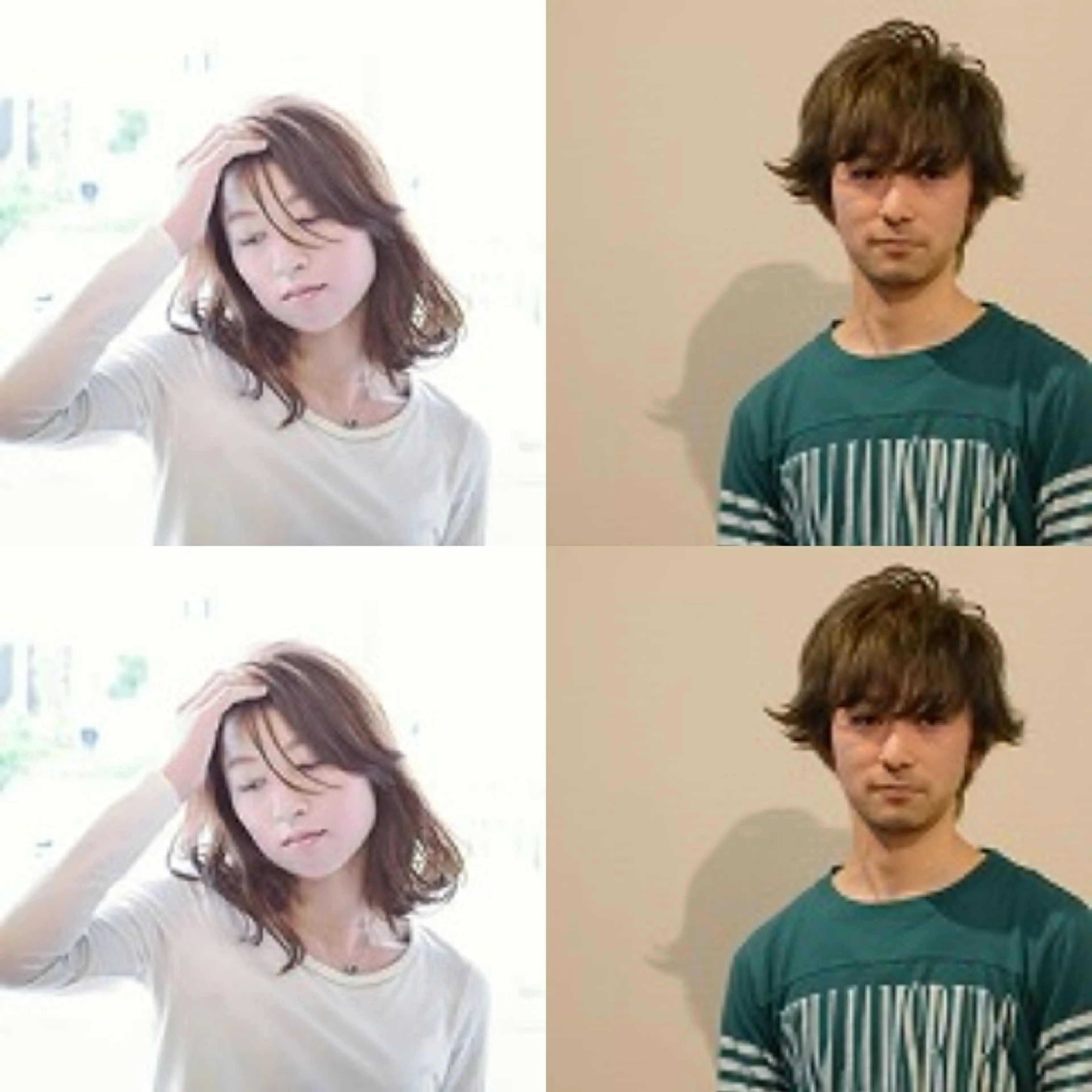 パーマ カラー シ マのヘアスタイル