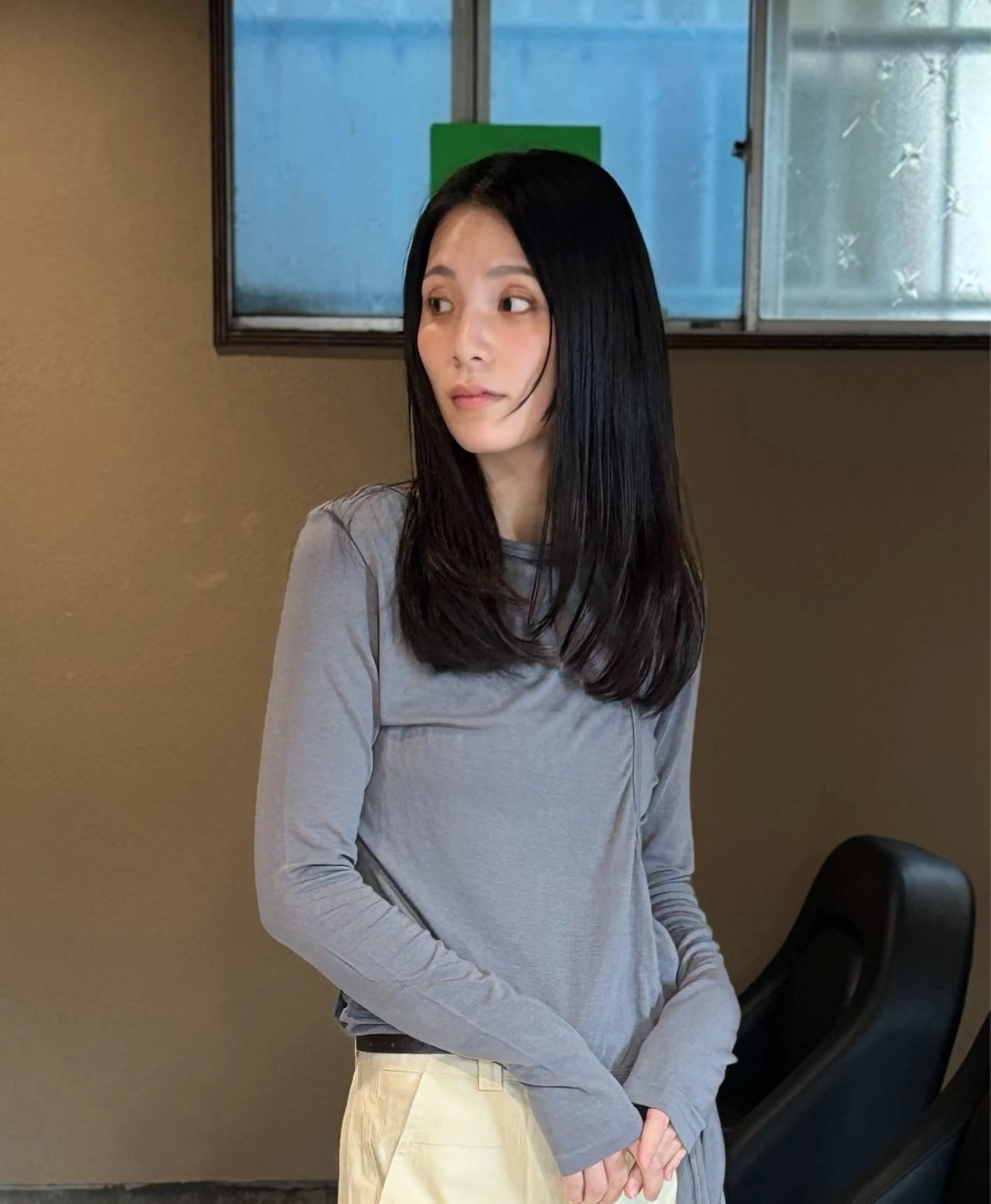 セミロング ヘアカラー 中津/トレンドカラー /美馬本紅亜のヘアスタイル