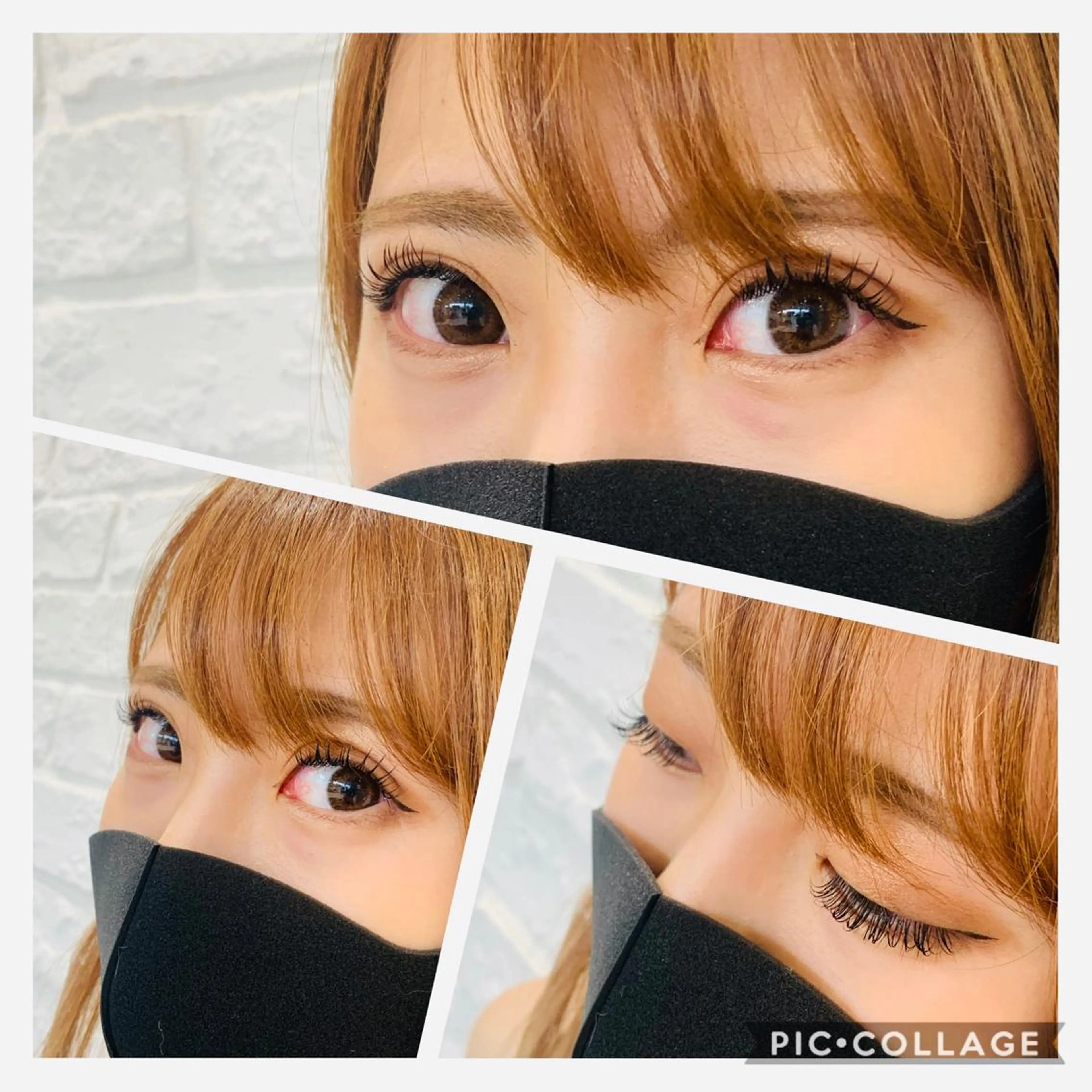 マツエク・マツパ Dカール フラットラッシュ Daisy hair eyelashのマツエク・マツパデザイン