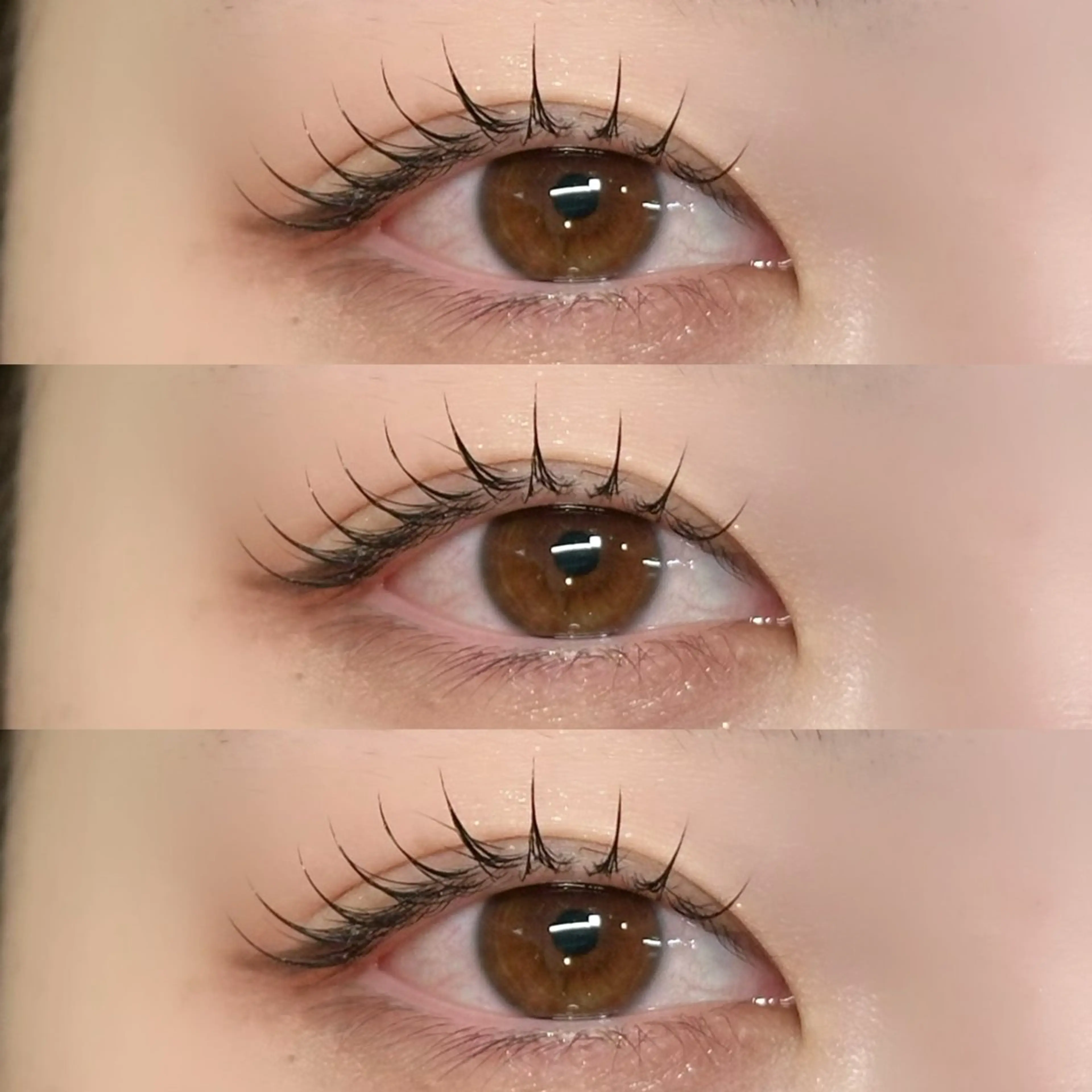 マツエク・マツパ フラットラッシュ nerine akaneのマツエク・マツパデザイン