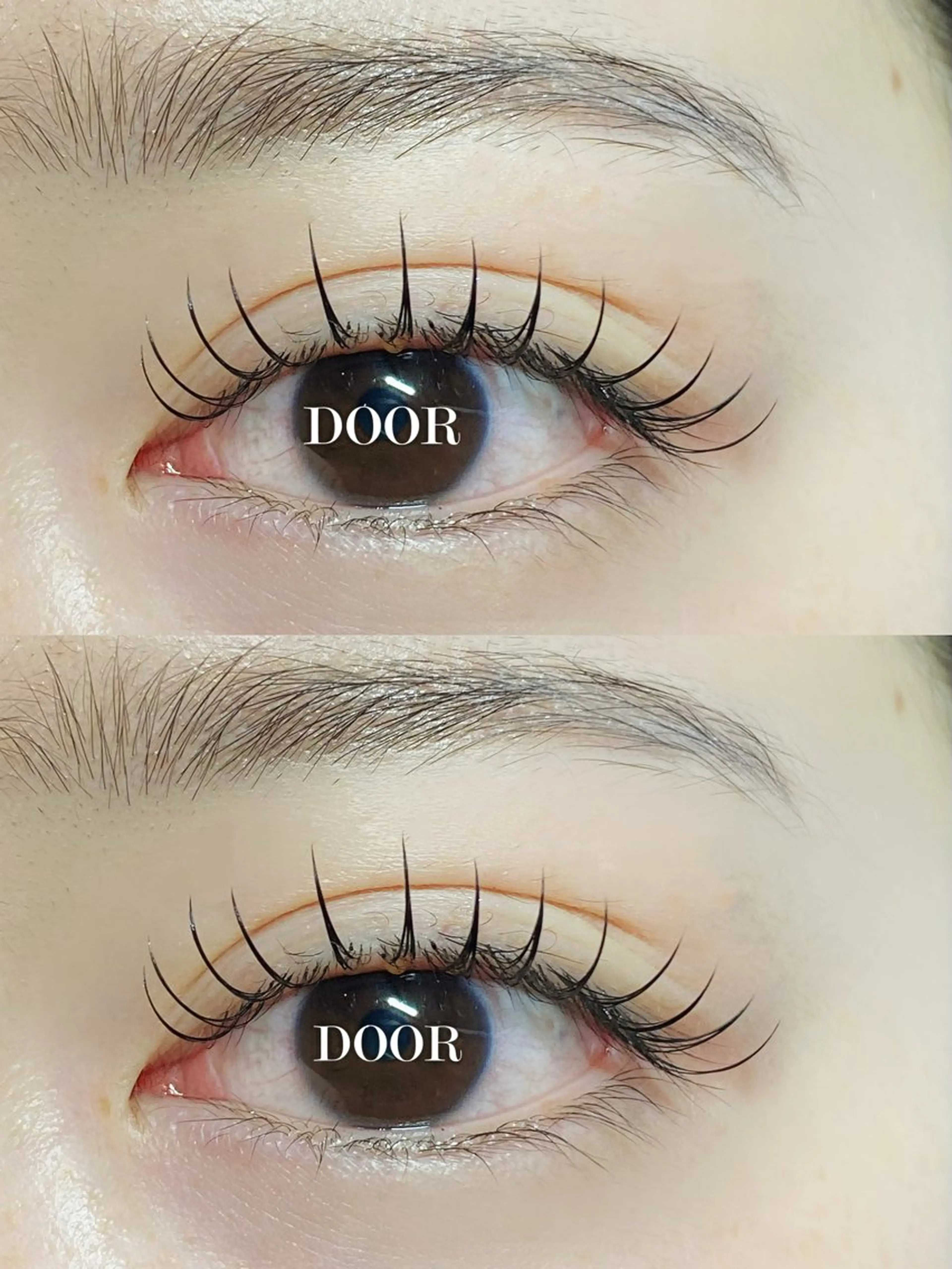 マツエク・マツパ 目尻長め マツエク RINA 💜のマツエク・マツパデザイン