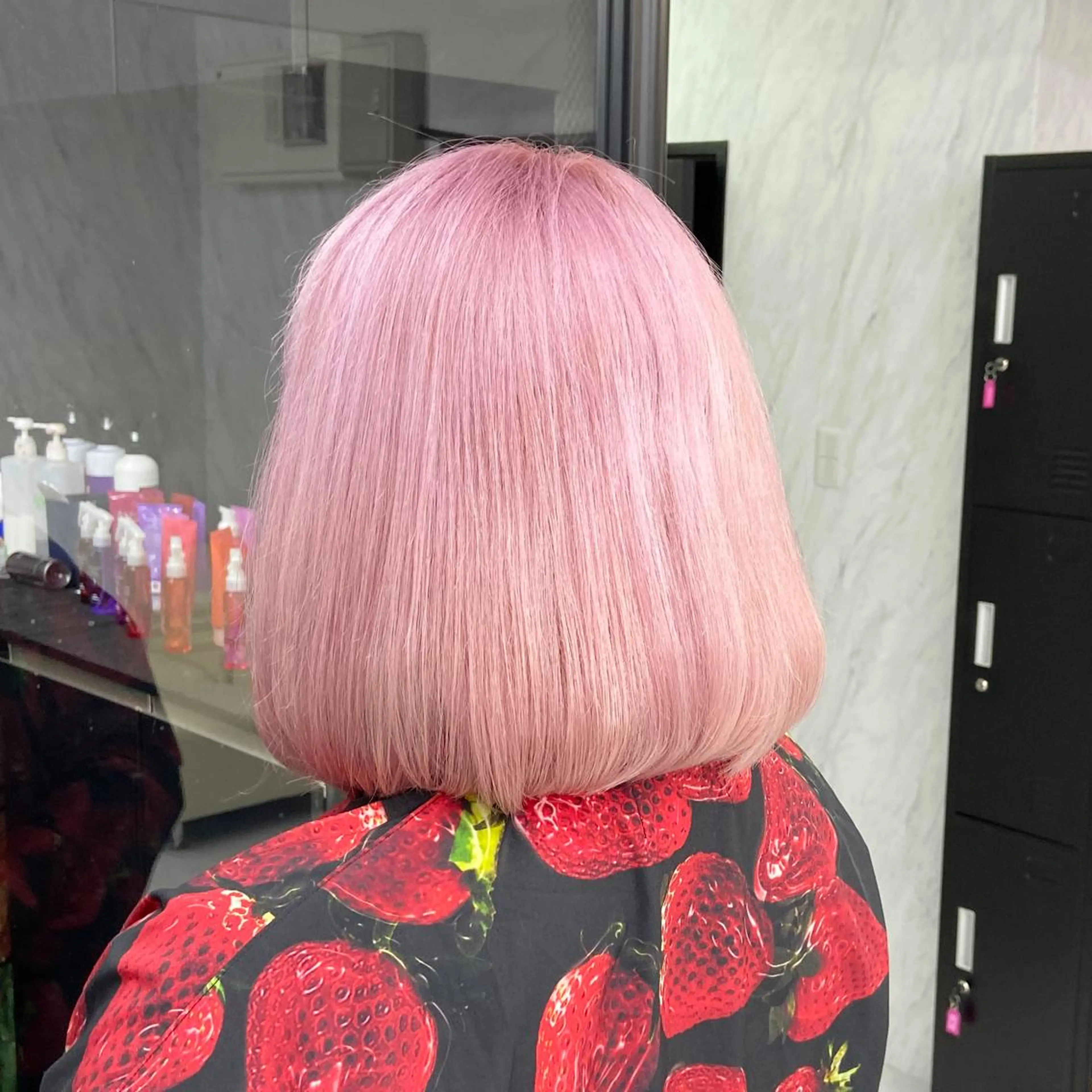 ミディアム カラー ハイトーンカラー ミルボンAujua認定サロン Ria  OSAKA 梅田所属・メンズ特化/ マンツーマン/Ryuのヘアスタイル