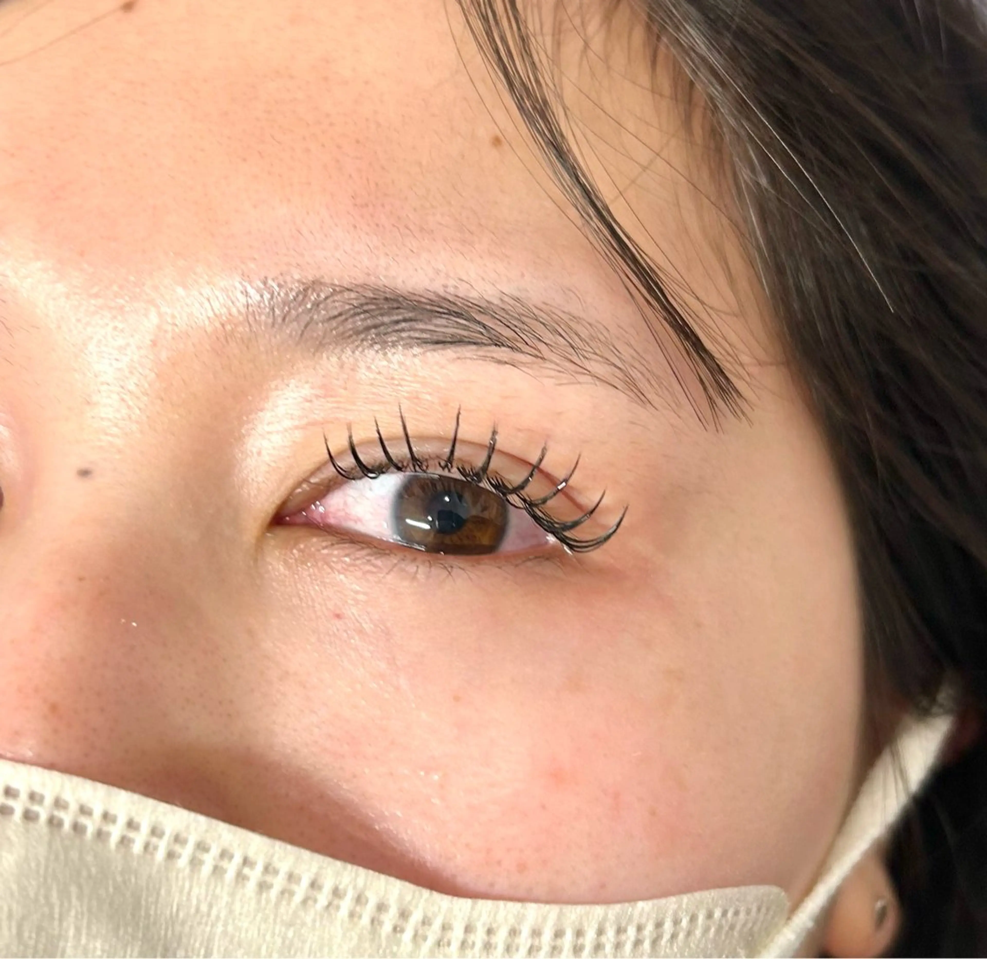 マツエク・マツパ セクシー 西林 伶架のヘアスタイル