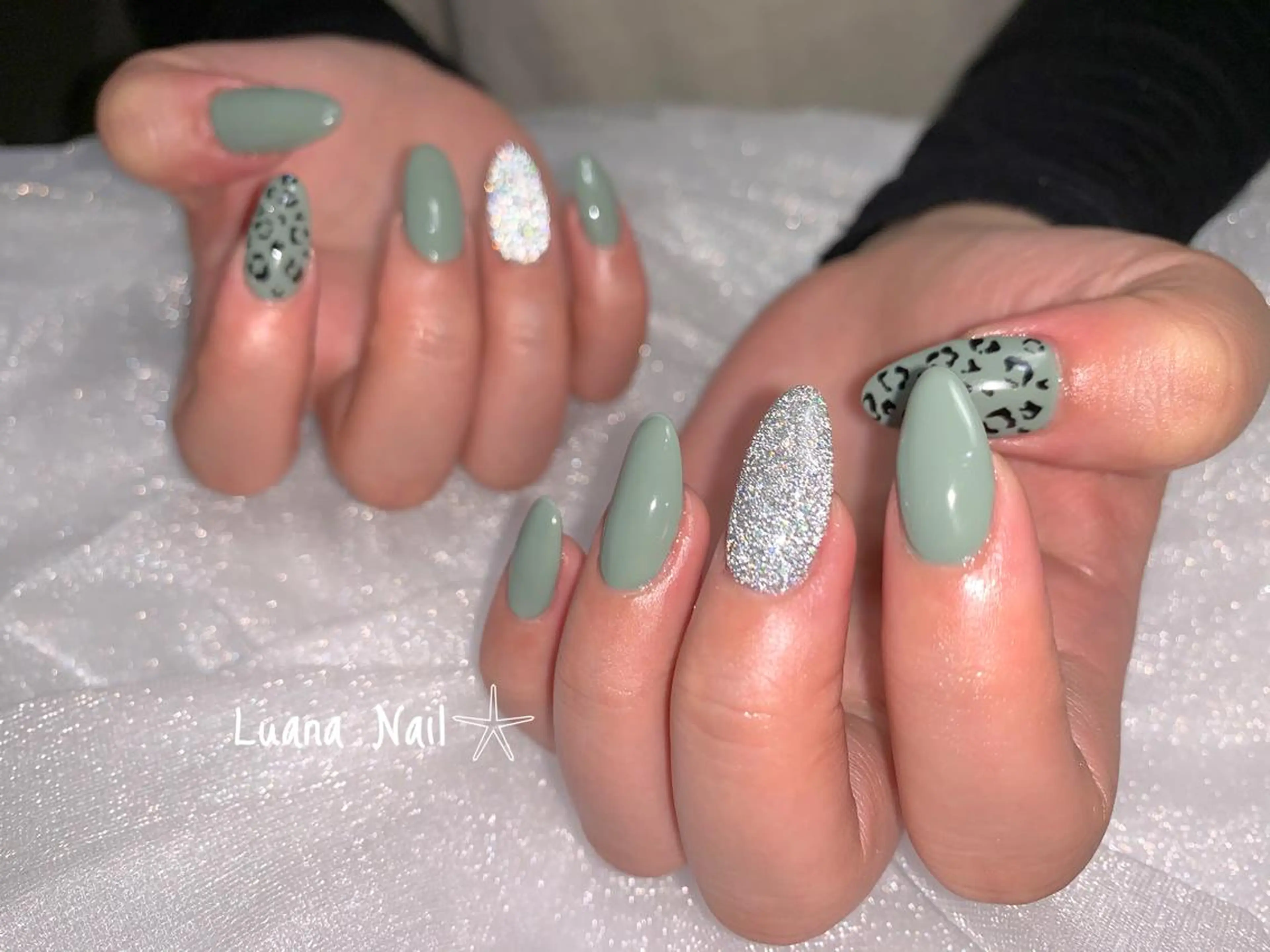 ネイル ラメ(グリッター) BeauJu by Luana Nailのネイルデザイン