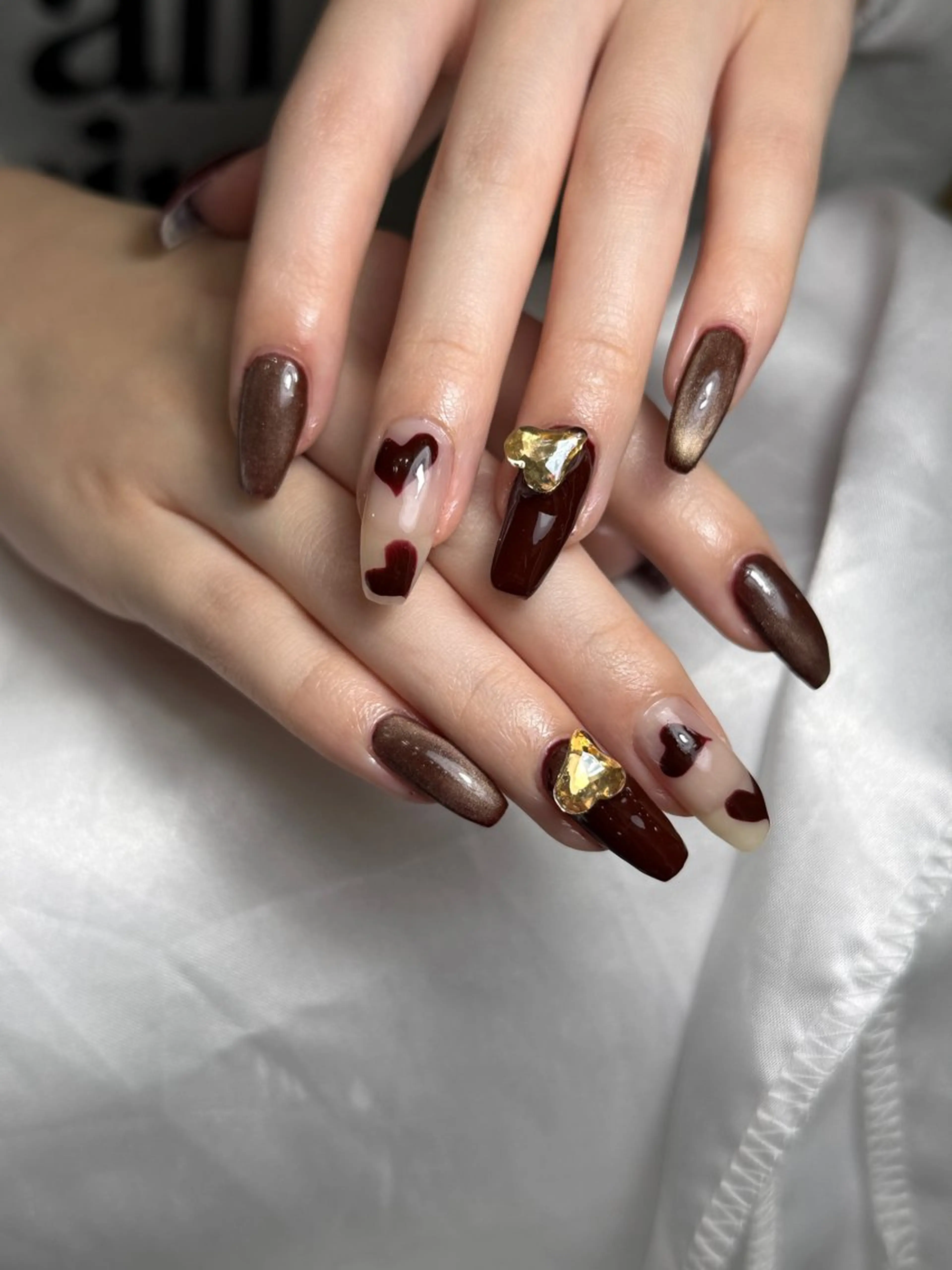 ネイル アートネイル フレンチネイル ジェルネイル ニュアンスネイル オフィスネイル ハンドネイル Ryu Nail NekoChanのネイルデザイン