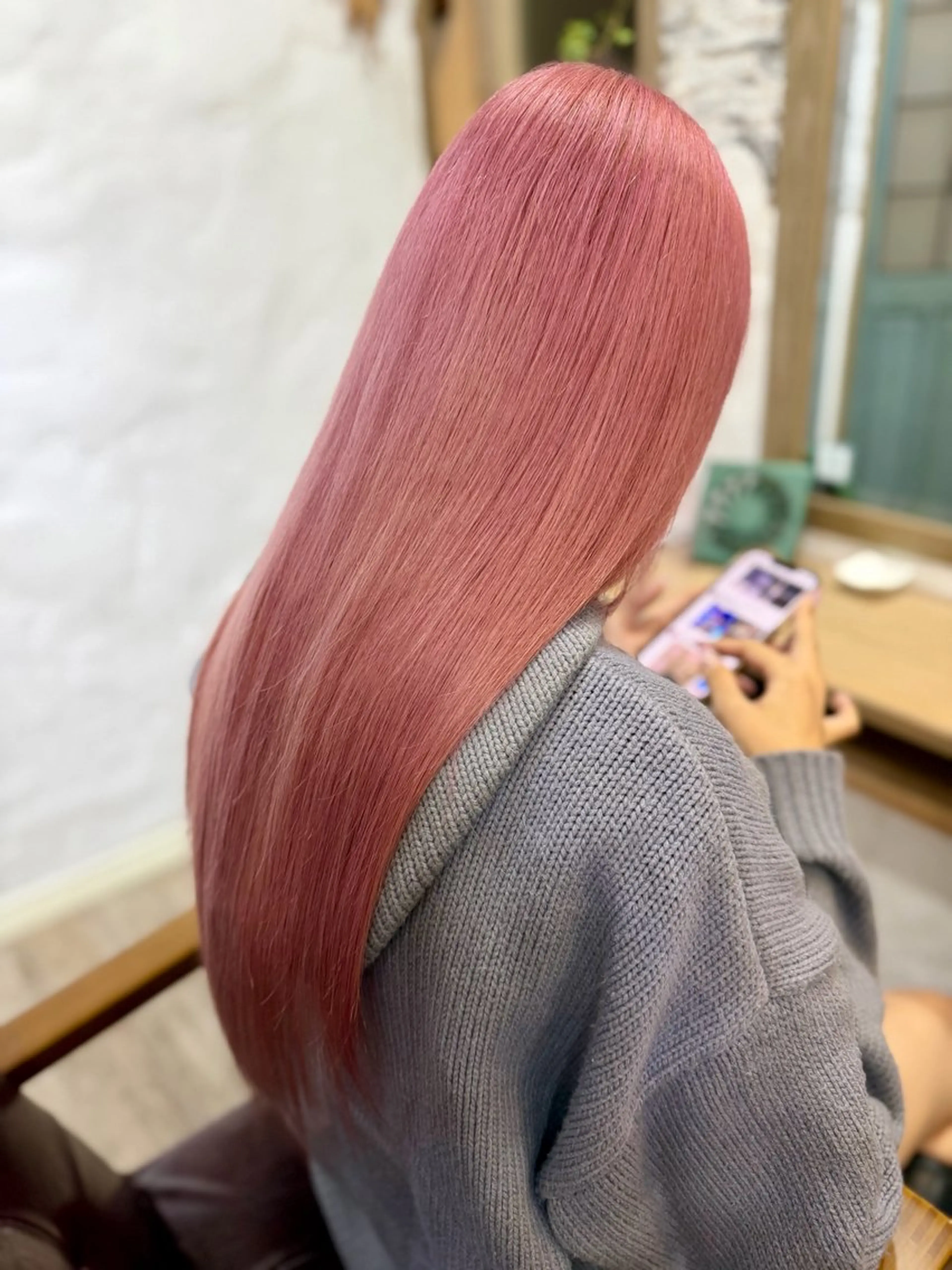 ロング カラー ヘアカラー トリートメント LAURA＆RO所属・LAURA &RO 🫧はるか🫧のヘアスタイル