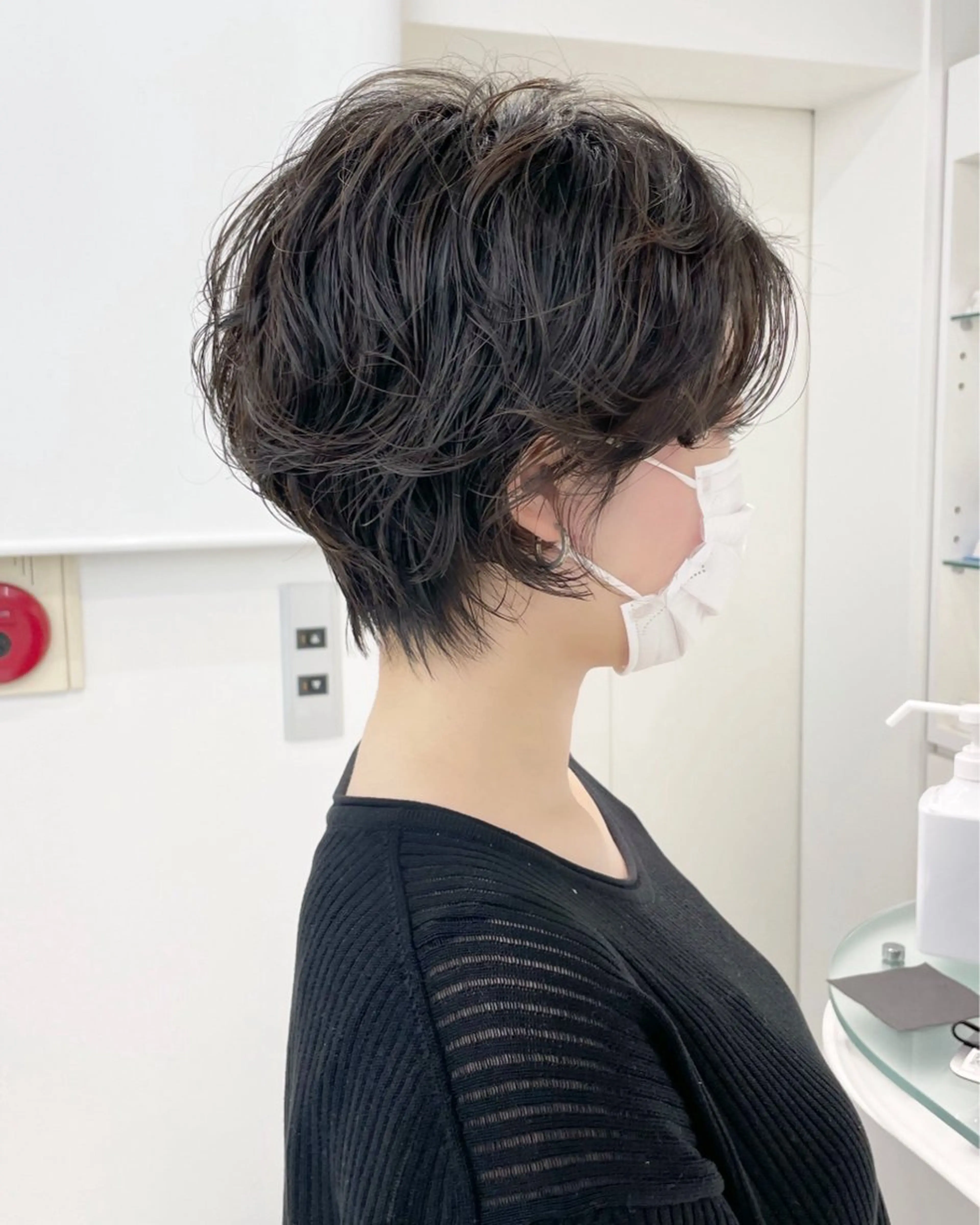 ショート パーマ 【レイヤーカット】 キサヌキミワのヘアスタイル