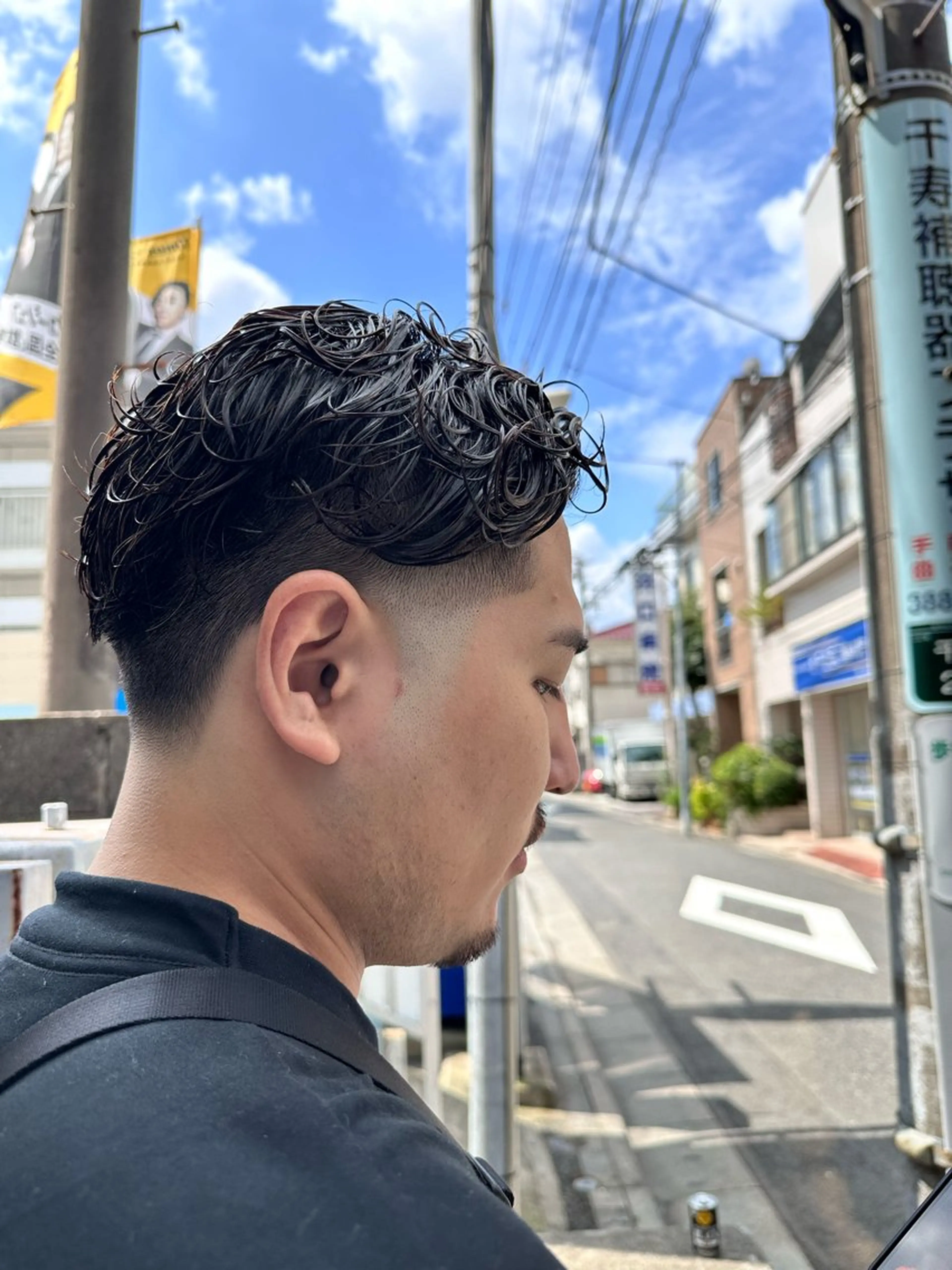 ミディアム ミディアムパーマ 【床屋💈No.1】 ドラゴン🐉のヘアスタイル