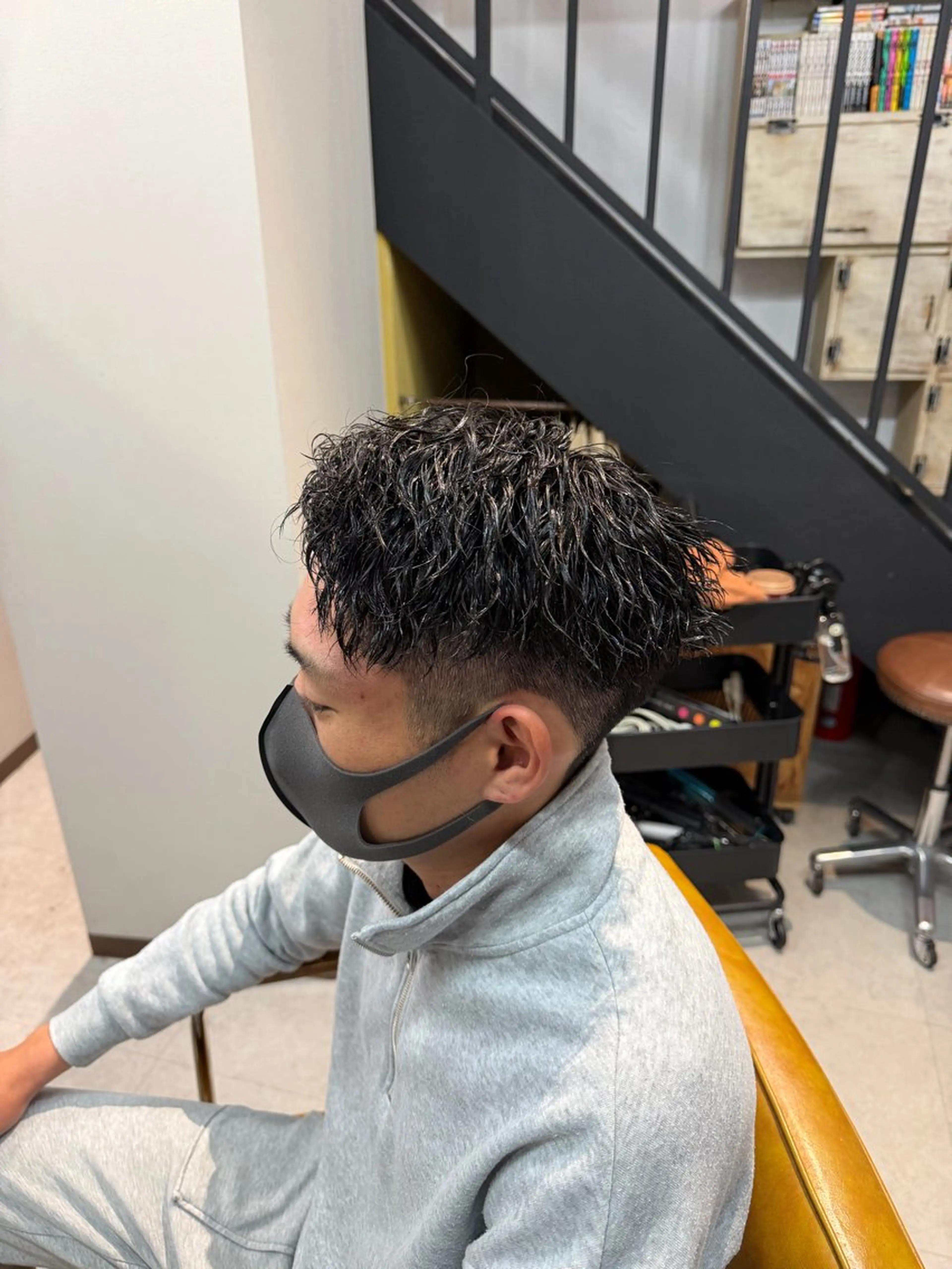 パーマ メンズ LUAU 尼崎/ ISOBEのヘアスタイル