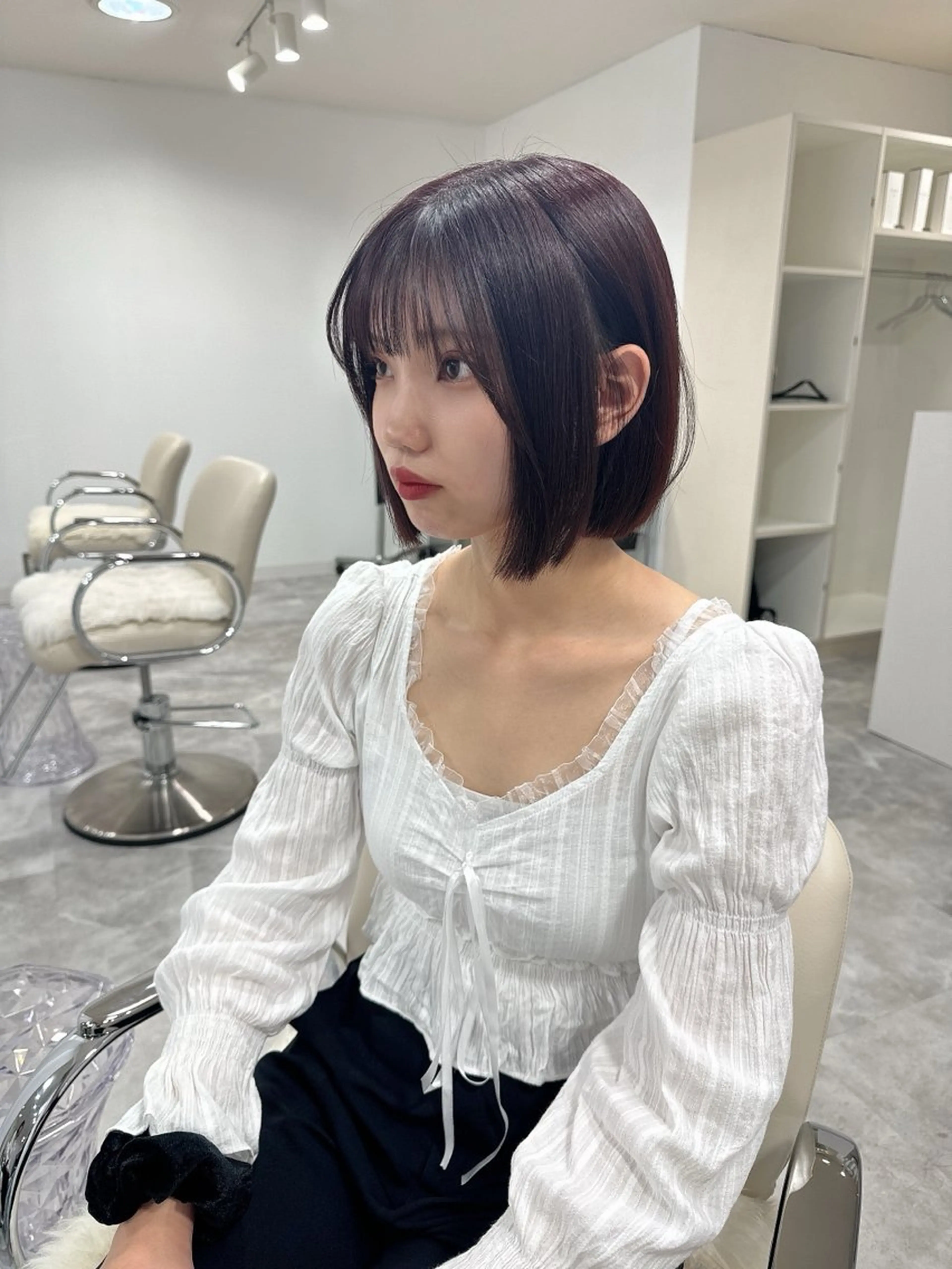 ショート ボブ 🤍 RIKO / LITTYのヘアスタイル