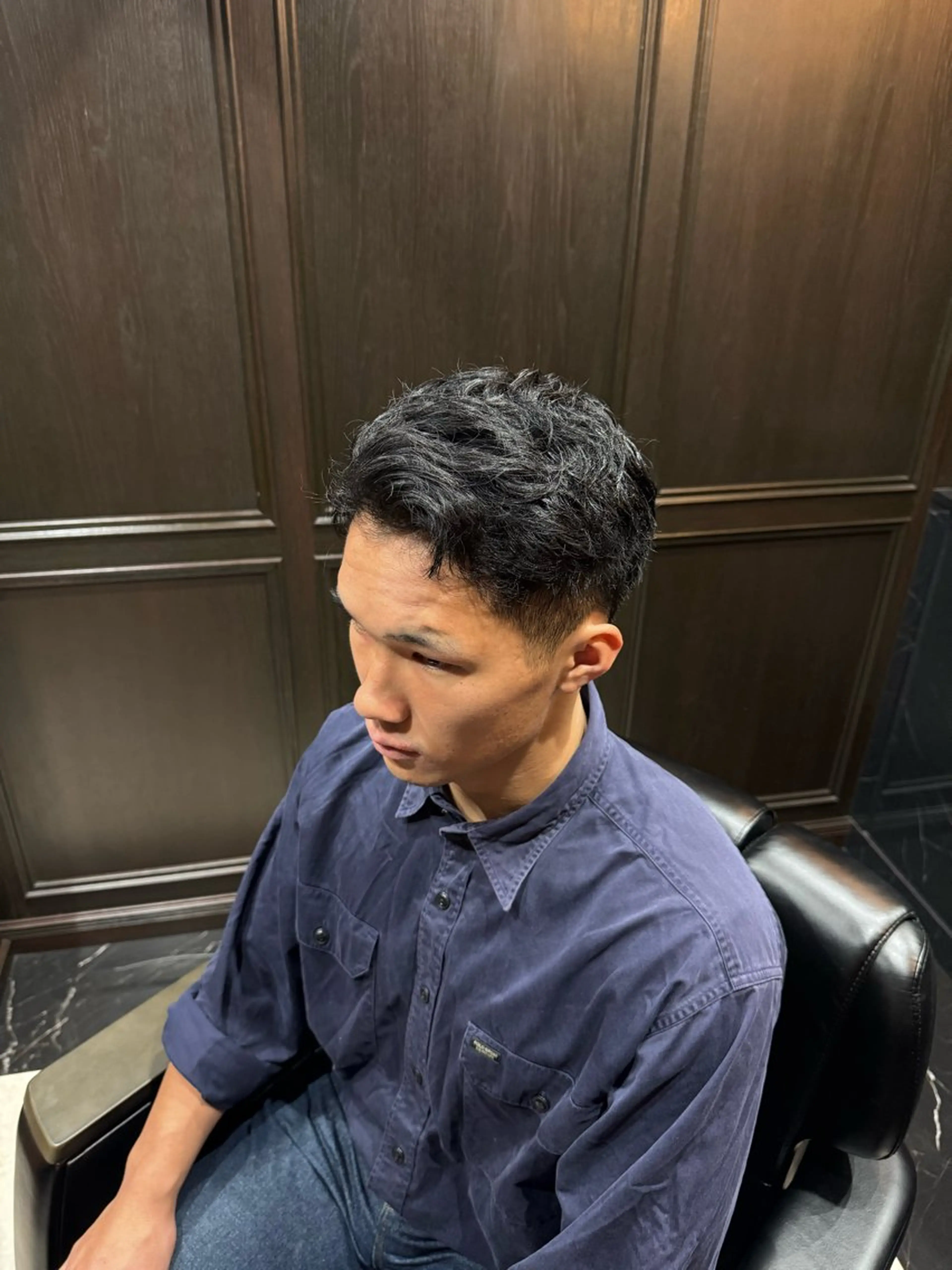ショート メンズヘアカット無料 中村　心のヘアスタイル