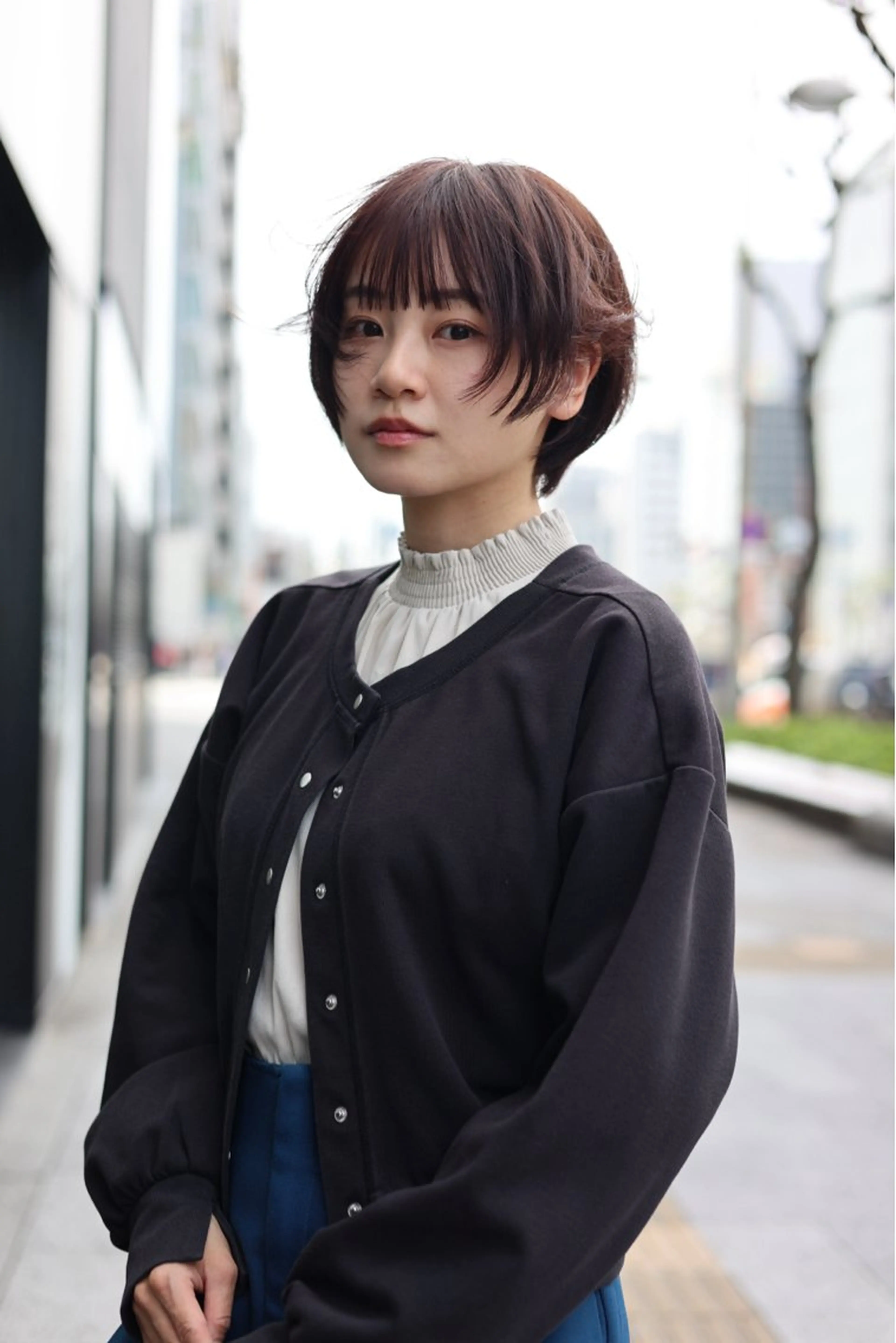 ショート カラー TAISHIRO 無難を抜けるショートのヘアスタイル
