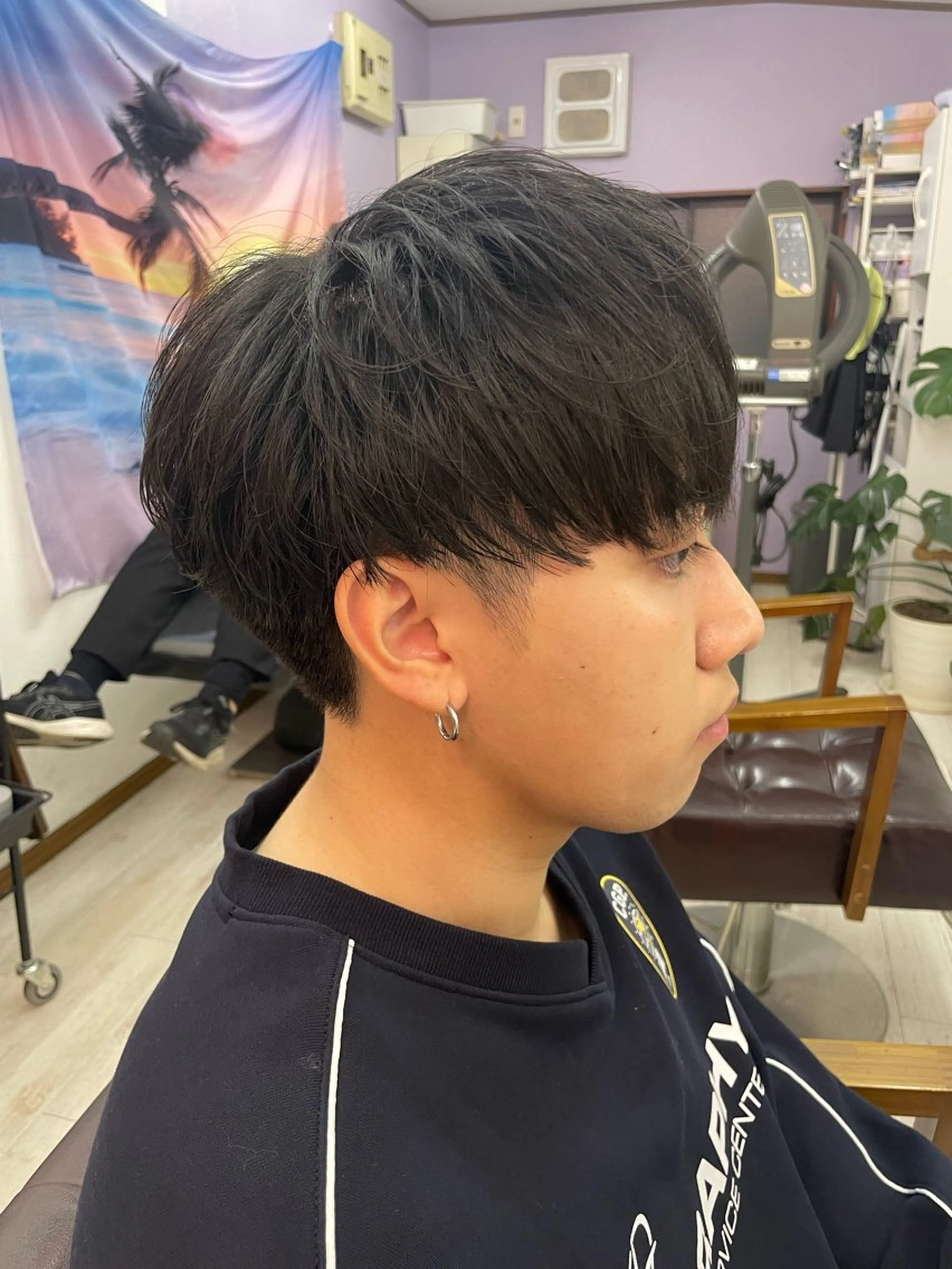 ショート メンズ 星山 夢登のヘアスタイル